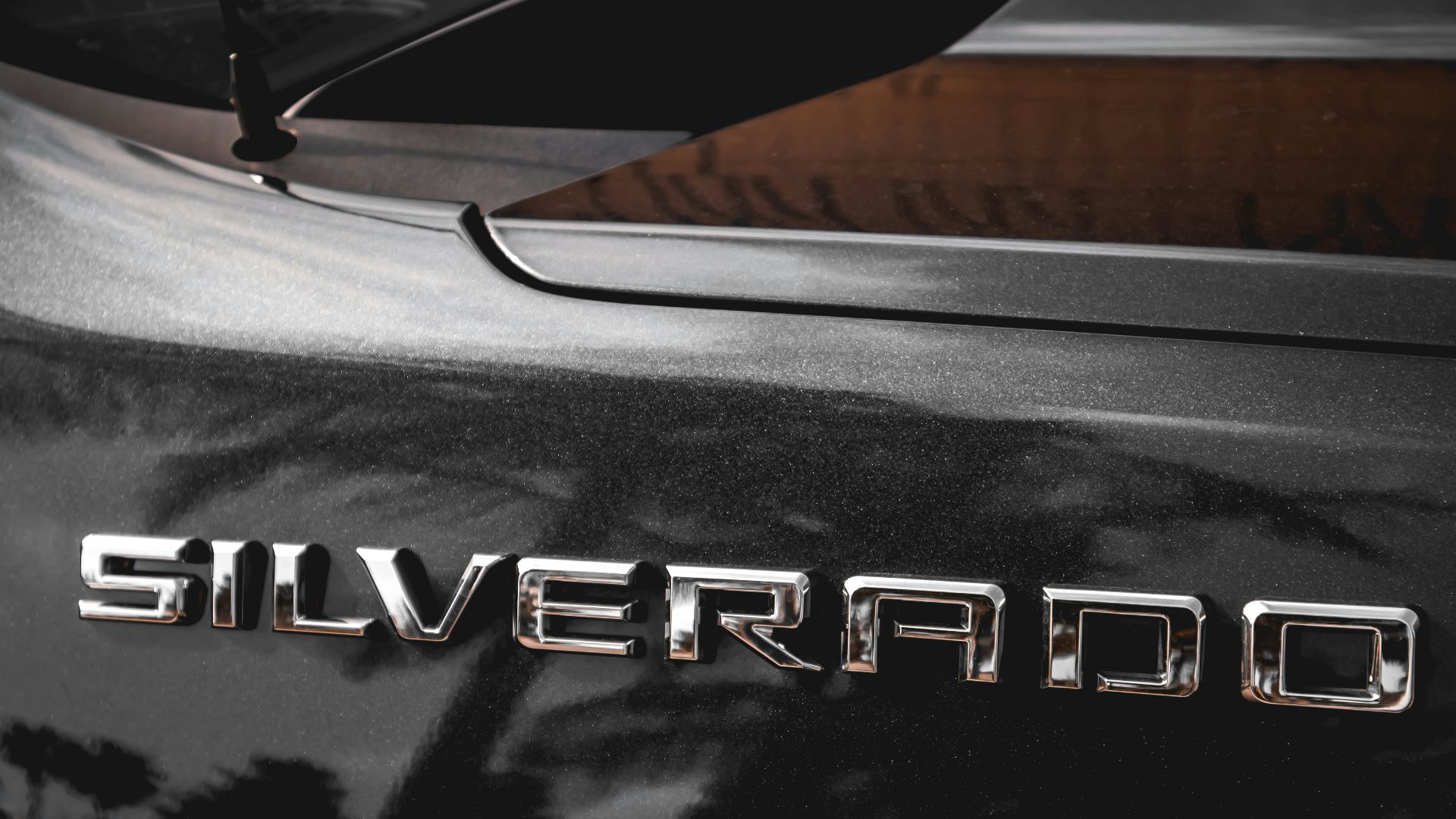 black and silver chevrolet car