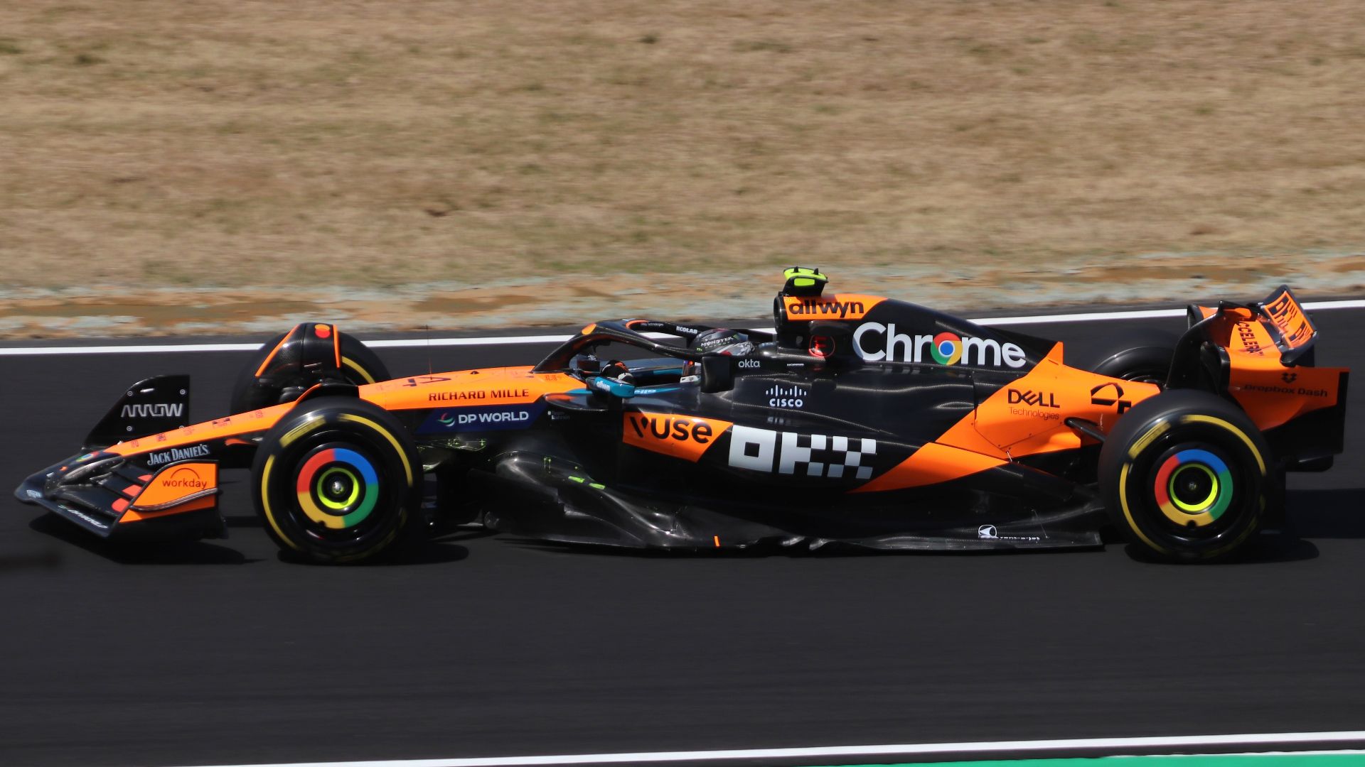 File:2025 Japan GP - McLaren - Lando Norris - FP1.jpg