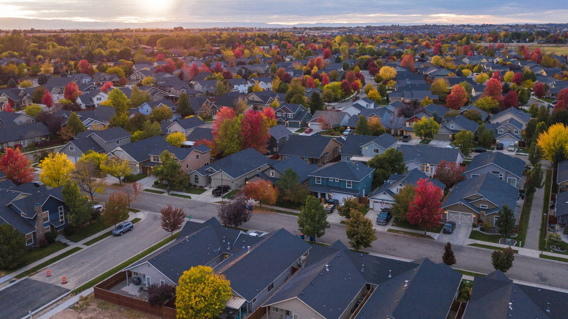 aerial view of city during daytime