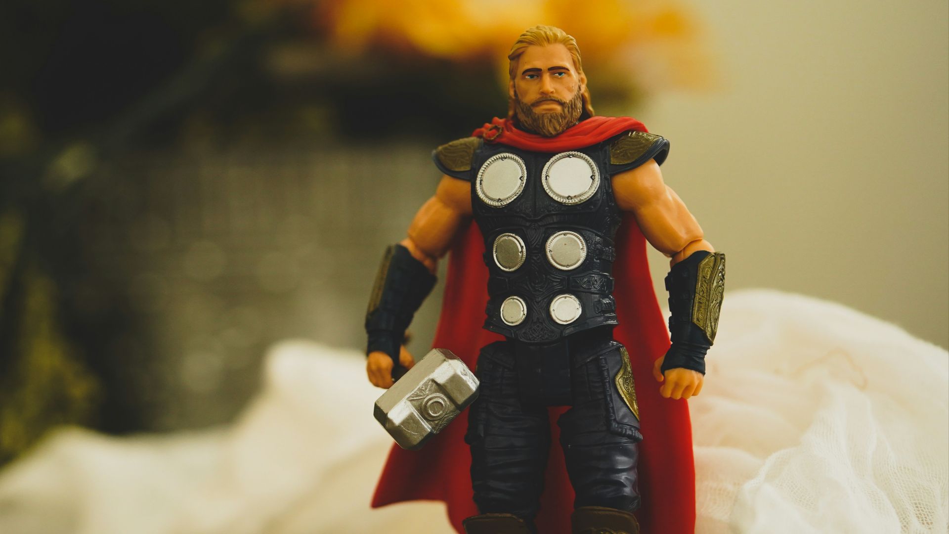 lego minifig on brown wooden table