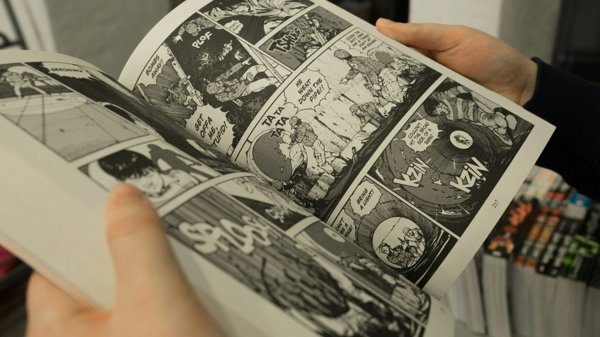 person holding opened book