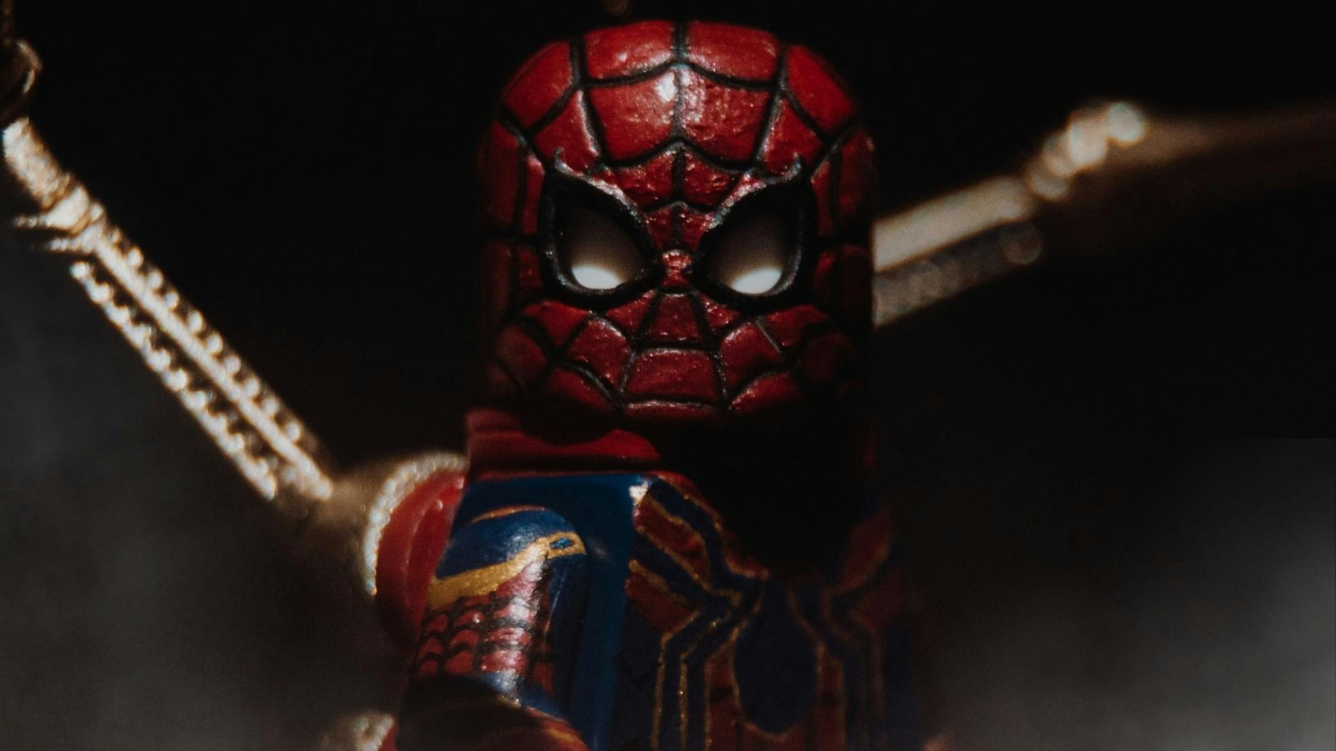 a toy figurine on a chain