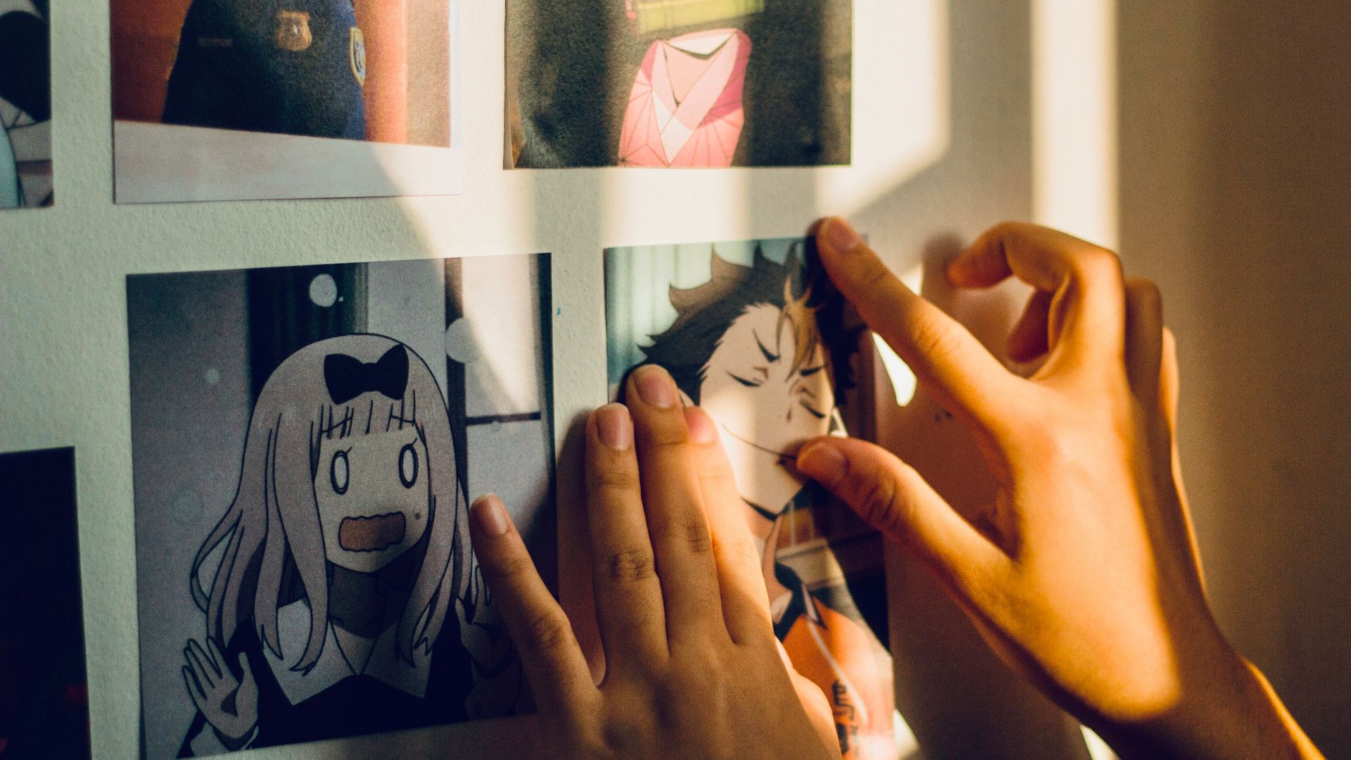 woman in black shirt taking selfie