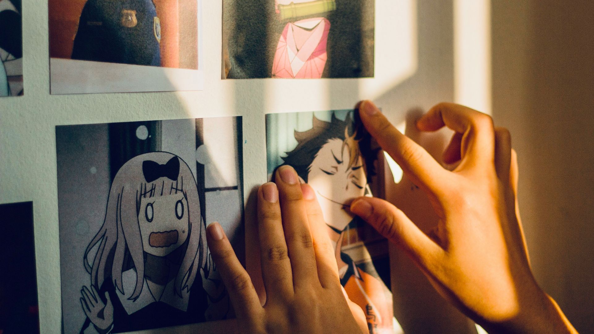 woman in black shirt taking selfie