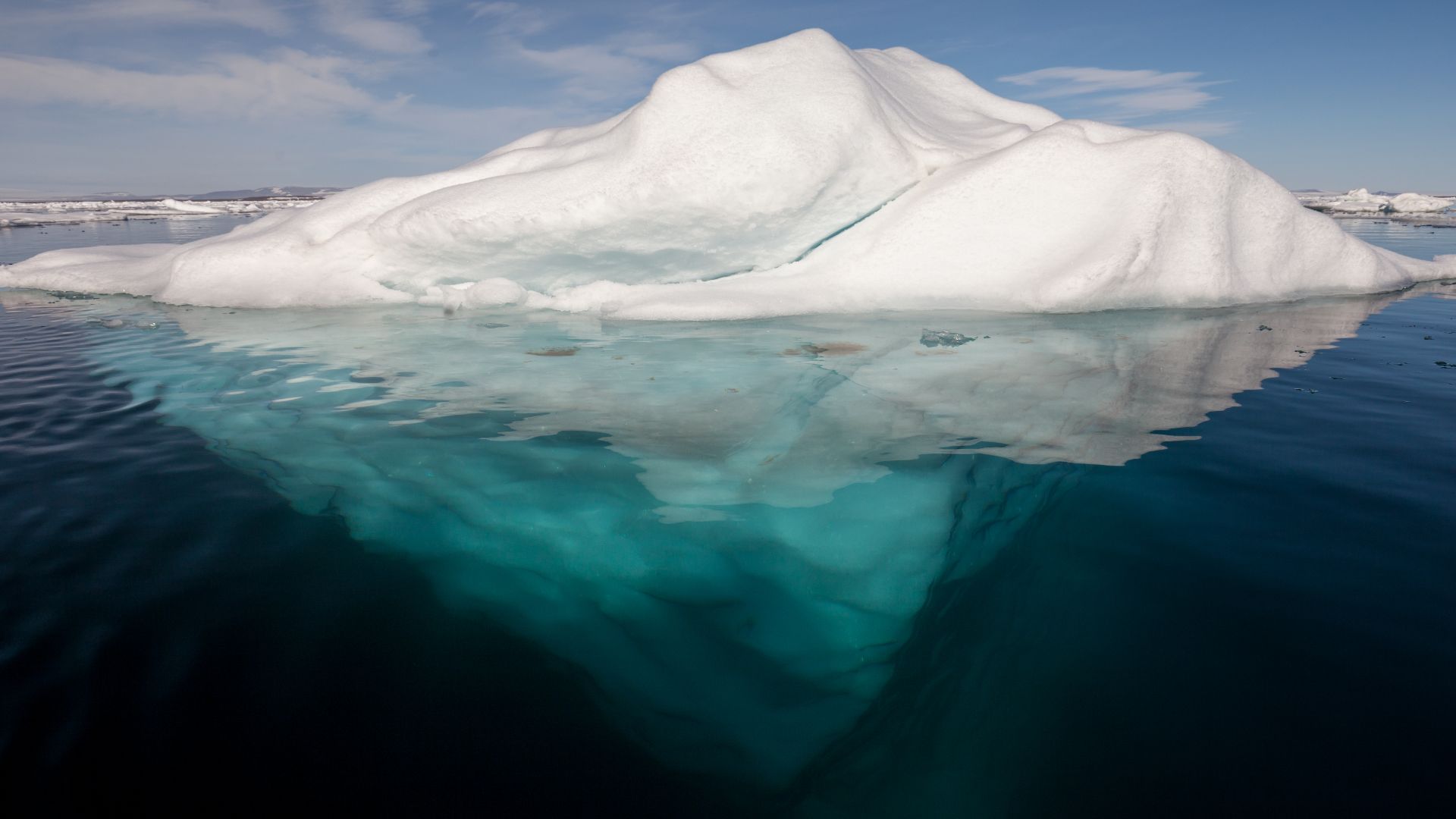 File:Iceberg in the Arctic with its underside exposed.jpg