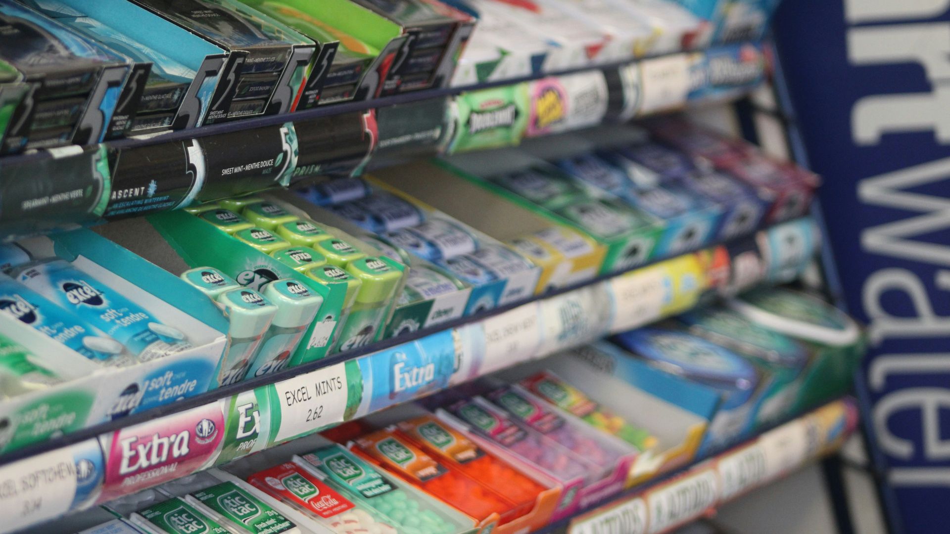 green and white labeled pack