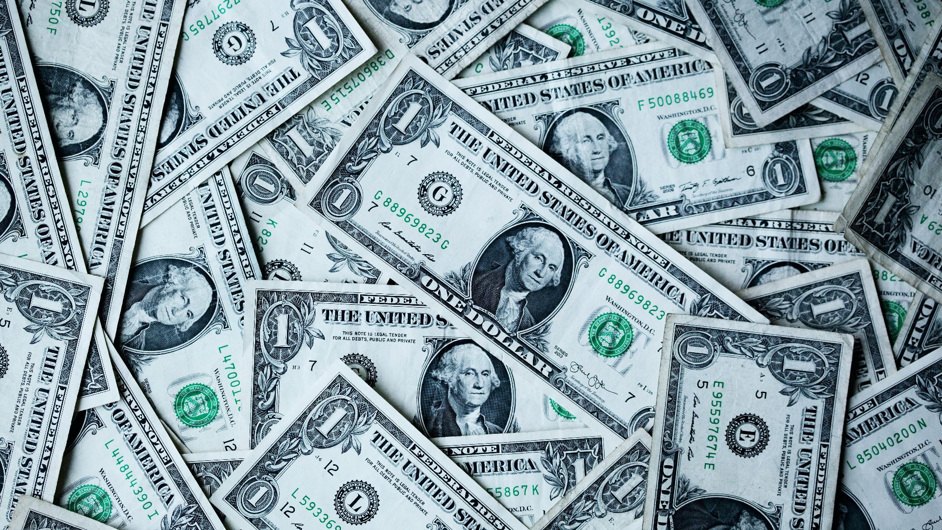 1 U.S.A dollar banknotes