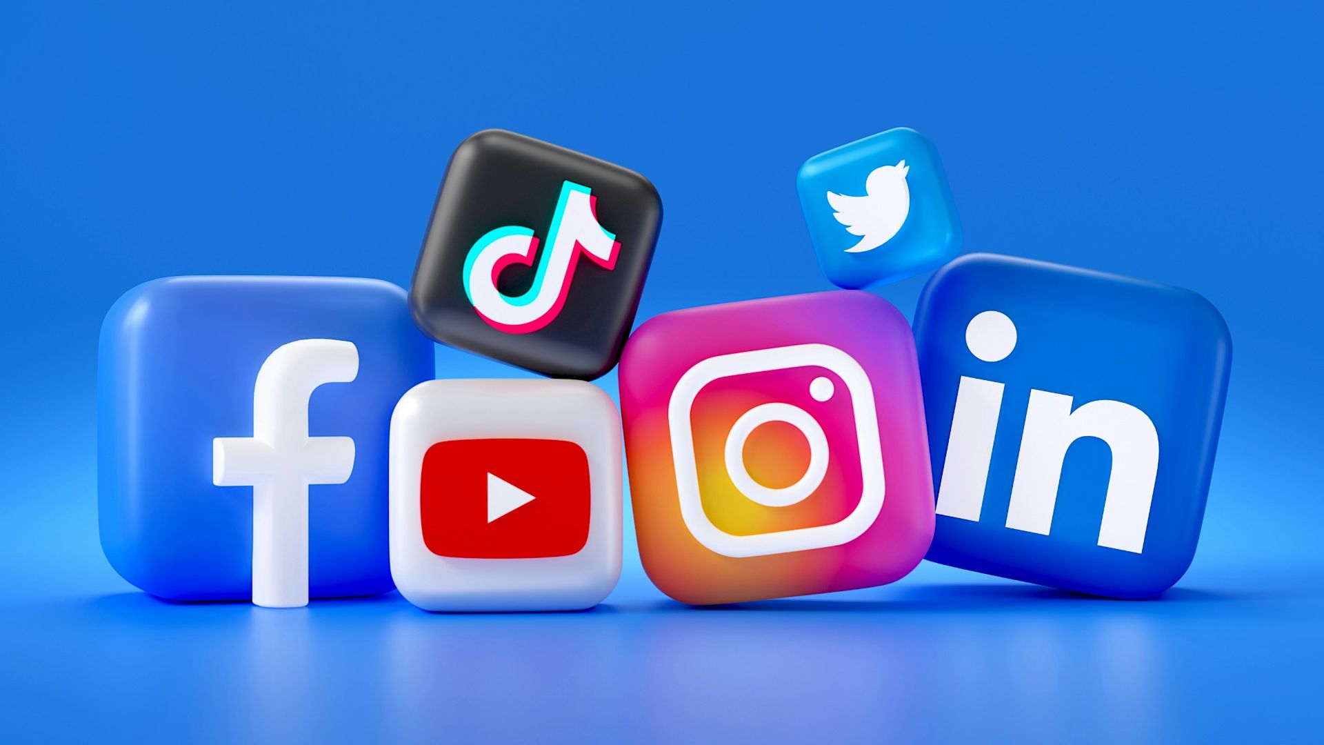 a group of different social media logos