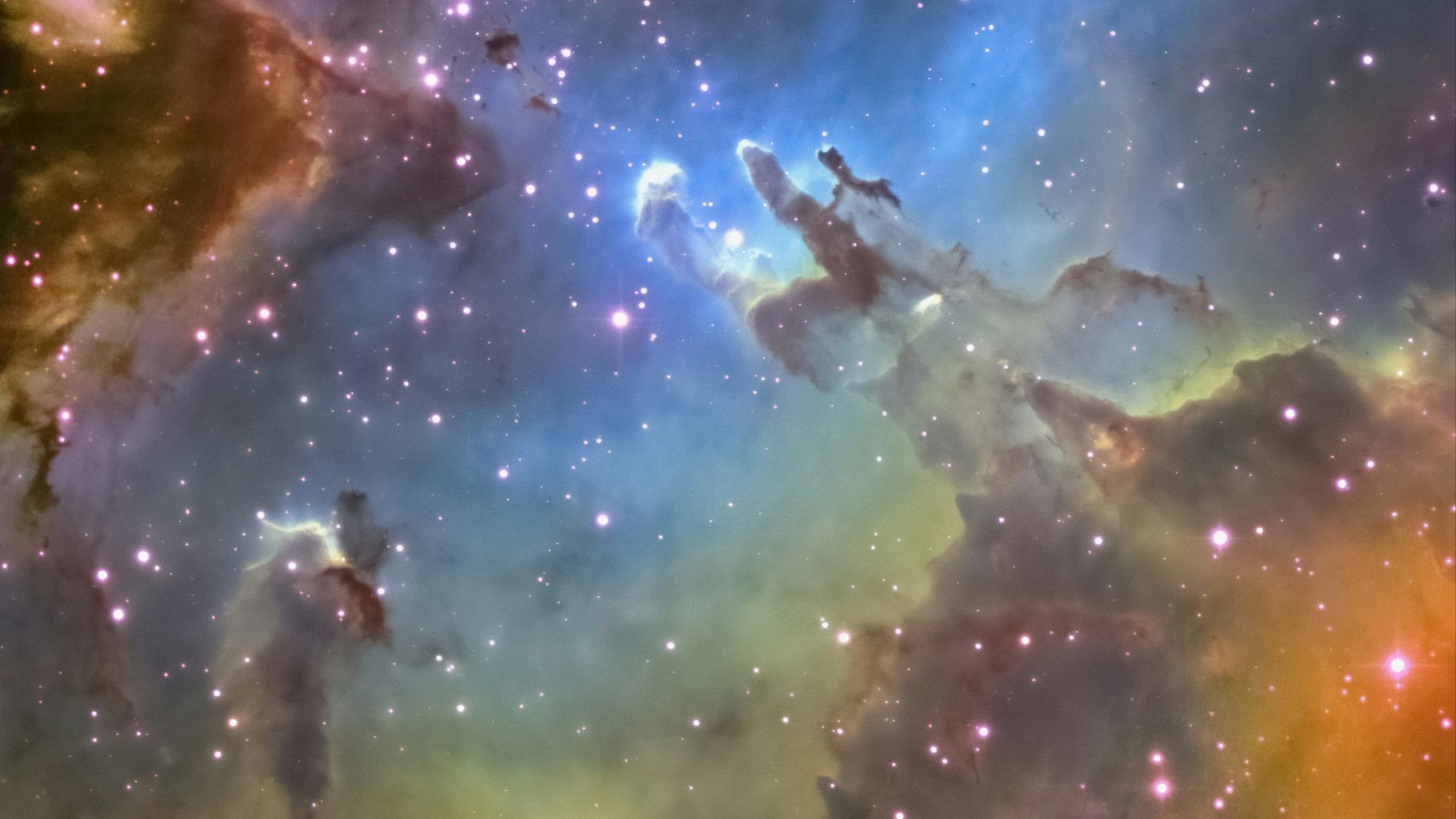 an image of a star forming region in the sky