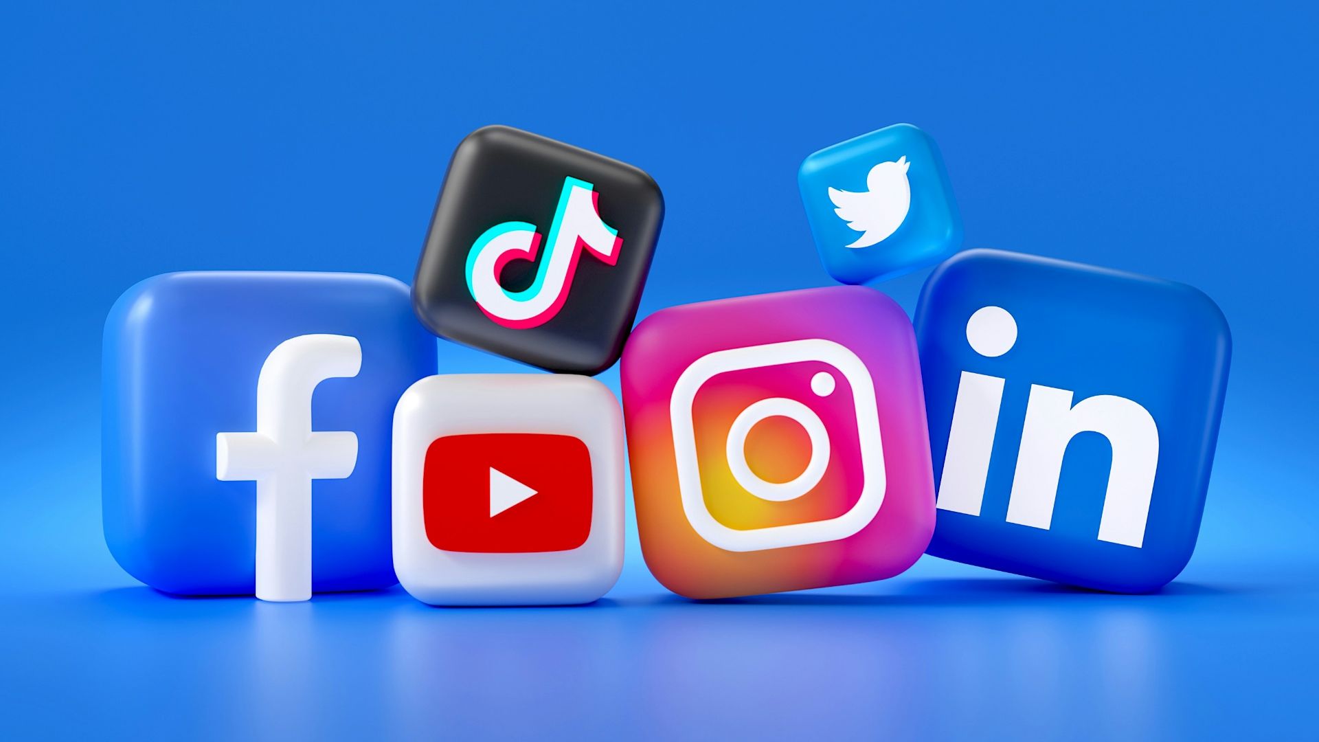 a group of different social media logos
