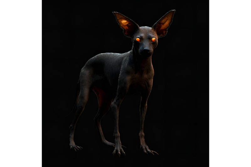 Hunting Valley Chupacabra Artist Rendering