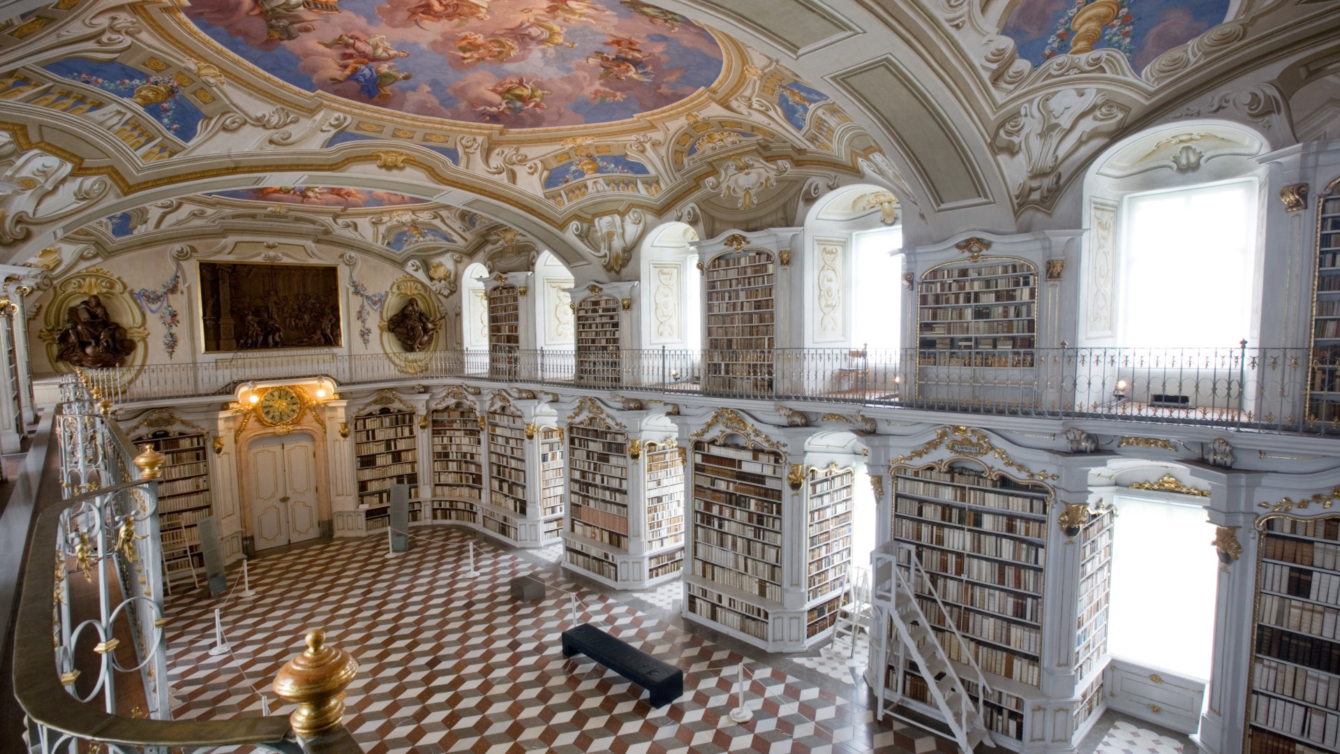 File:Austria - Admont Abbey Library - 1240.jpg