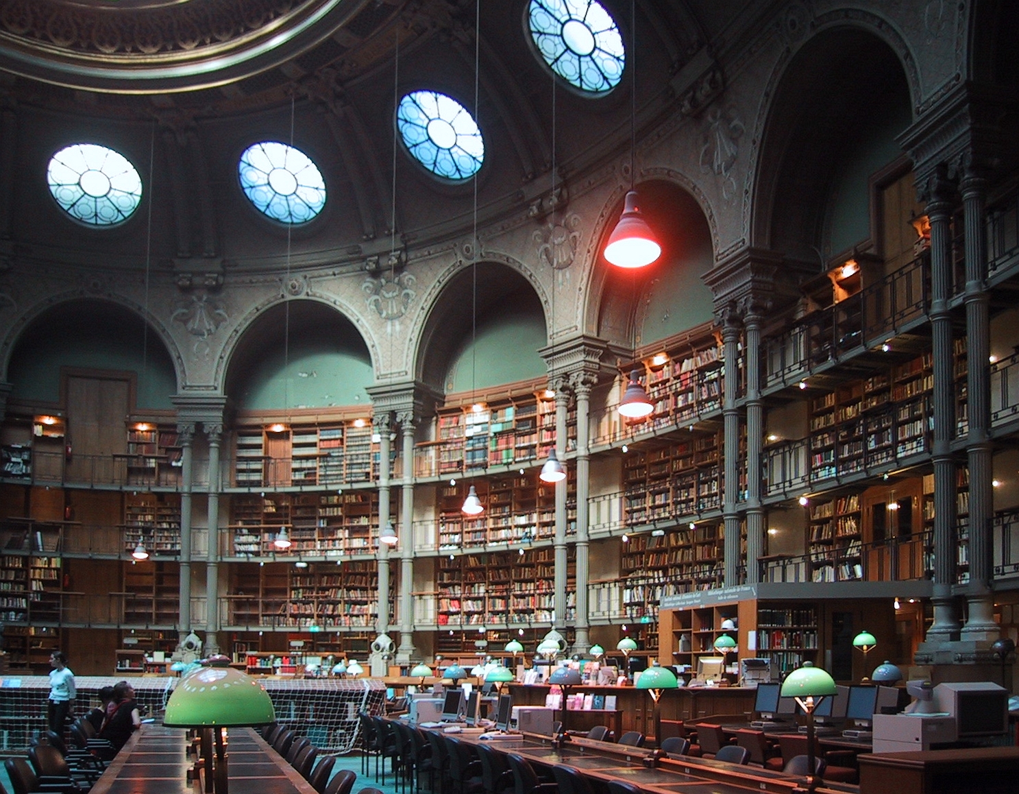 File:Bibliothèque nationale de France, site Richelieu (salle ovale).jpg