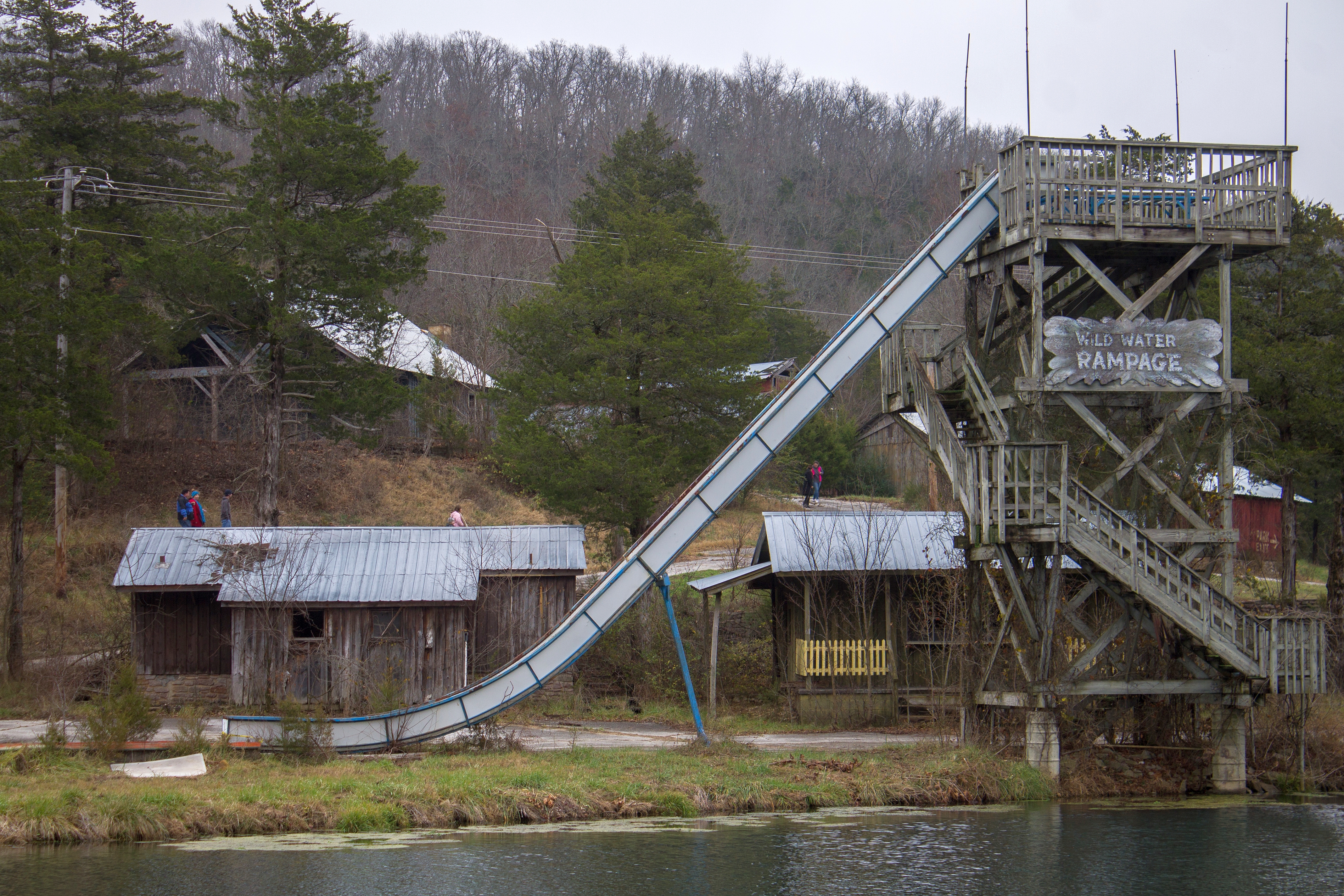 File:Abandoned water slide in Arkansas (2014).jpg