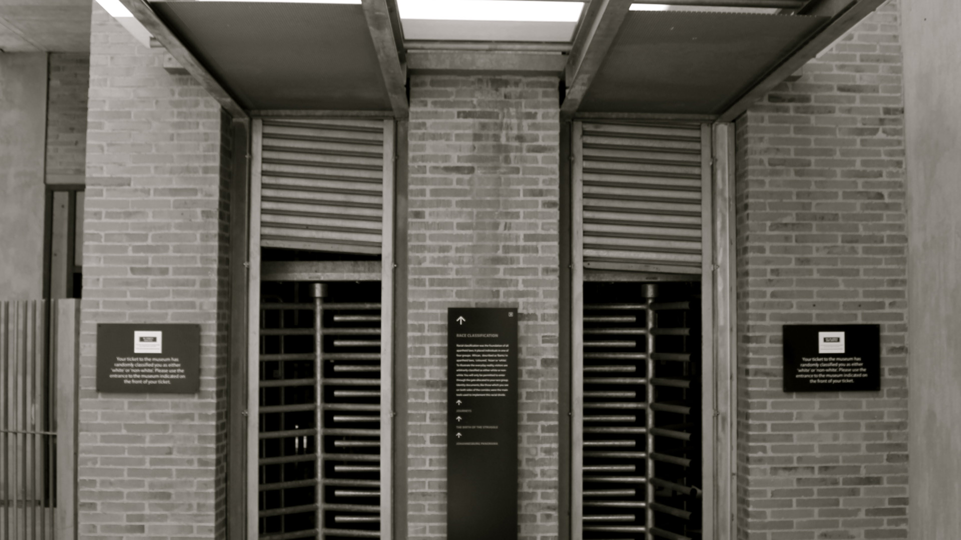 File:Apartheid Museum Entrance, Johannesburg.JPG