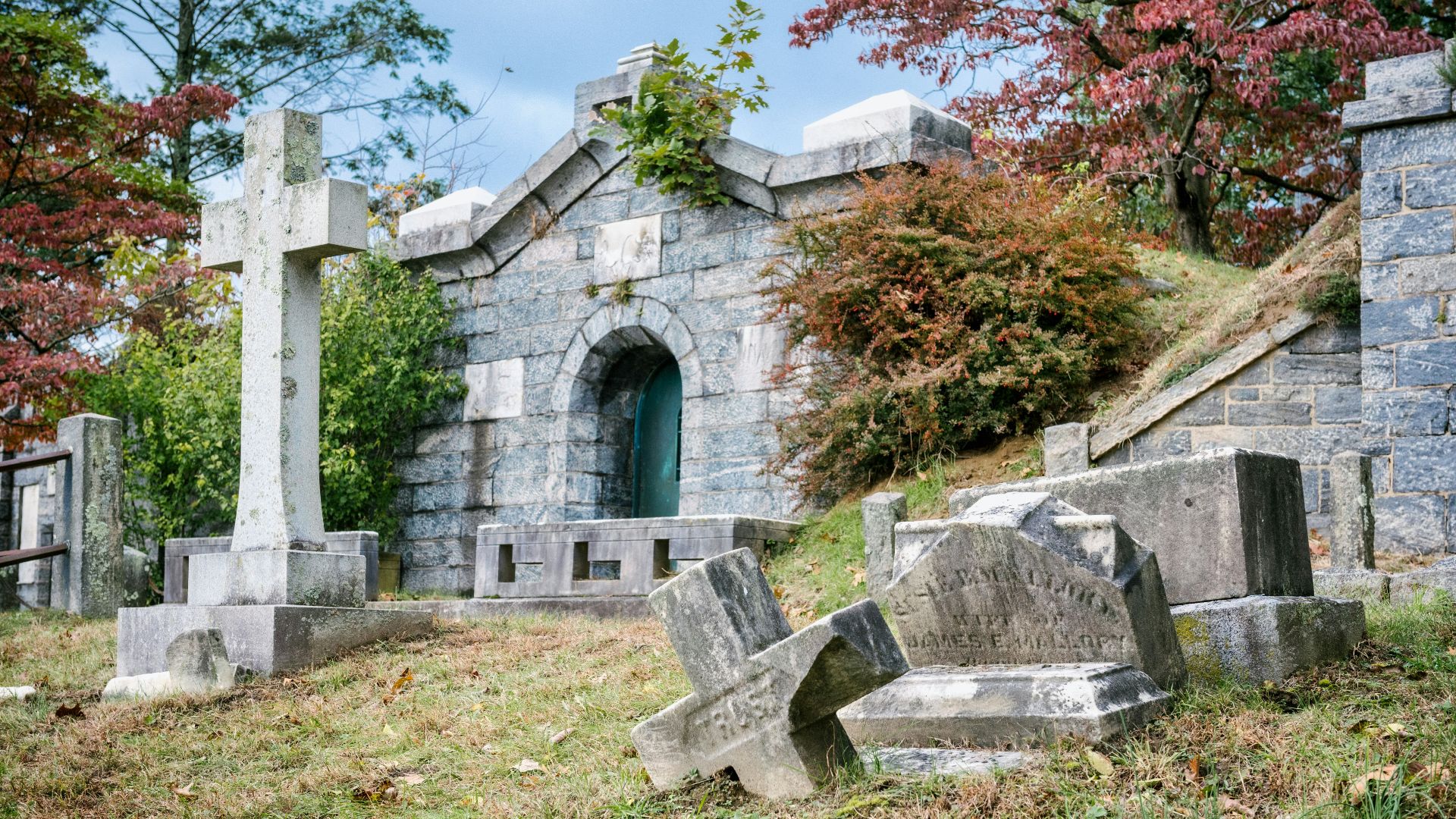 cemetery during day