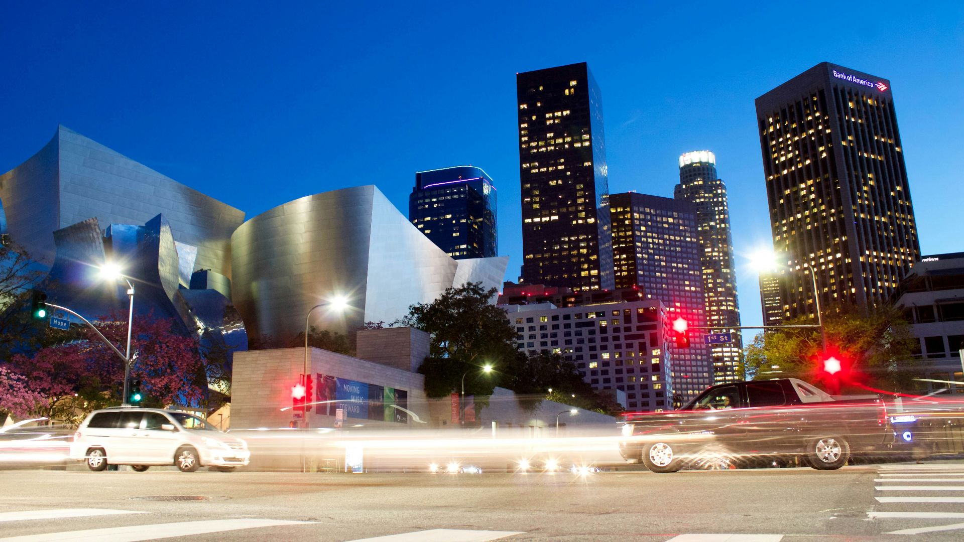 timelapse of city lanscape