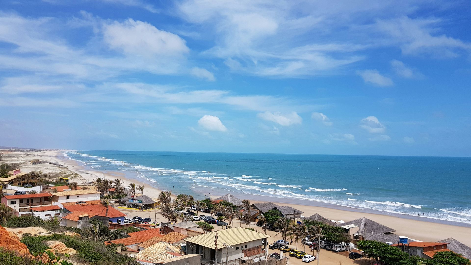 aerial view of beach during daytime