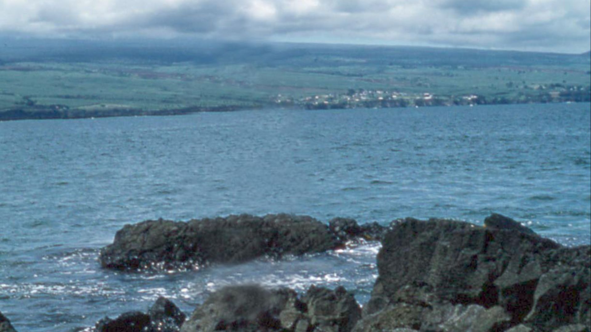 File:Rocky beach, Hilo, Hawaii 1959.jpg