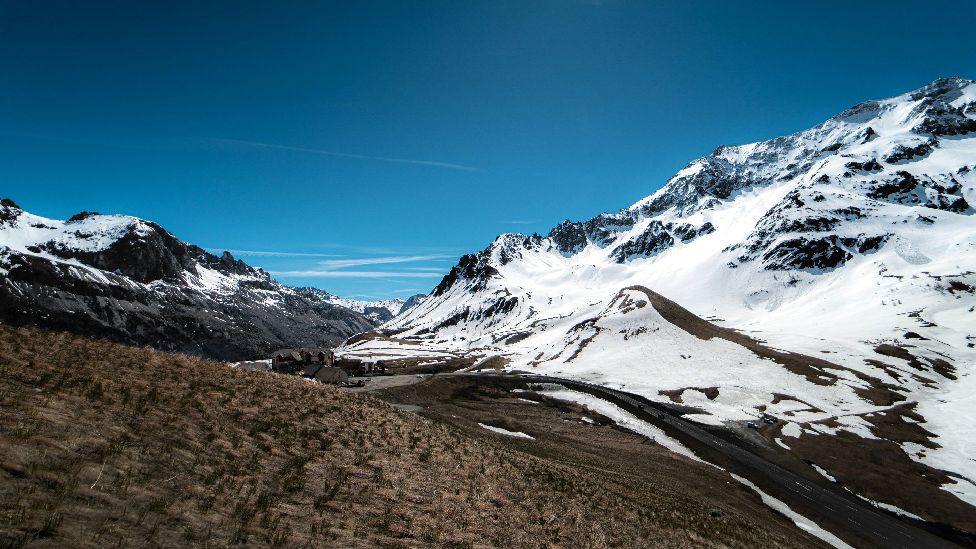 snow-covered mountain