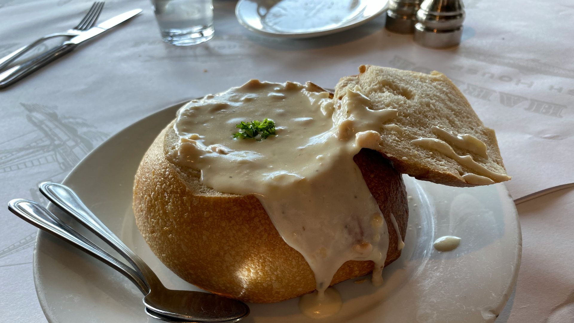 brown pastry on white ceramic plate