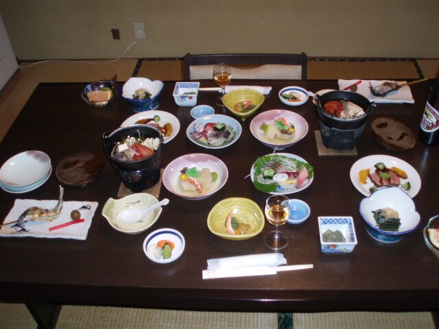Takanoyu Onsen Kaiseki Dinner