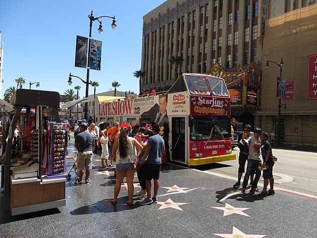 Hollywood Walk Of Fame, Hollywood, California