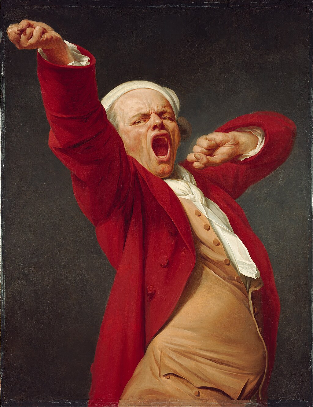 1024Px-Joseph Ducreux (French) - Self-Portrait, Yawning - Google Art Project
