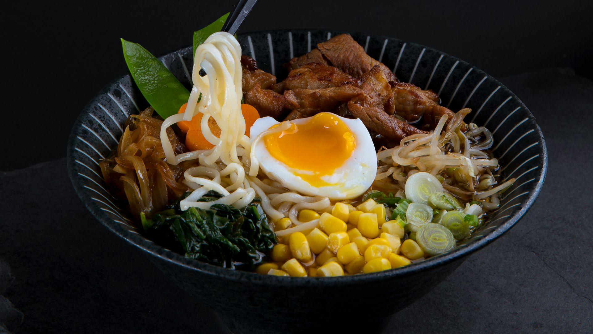 Ramen dish
