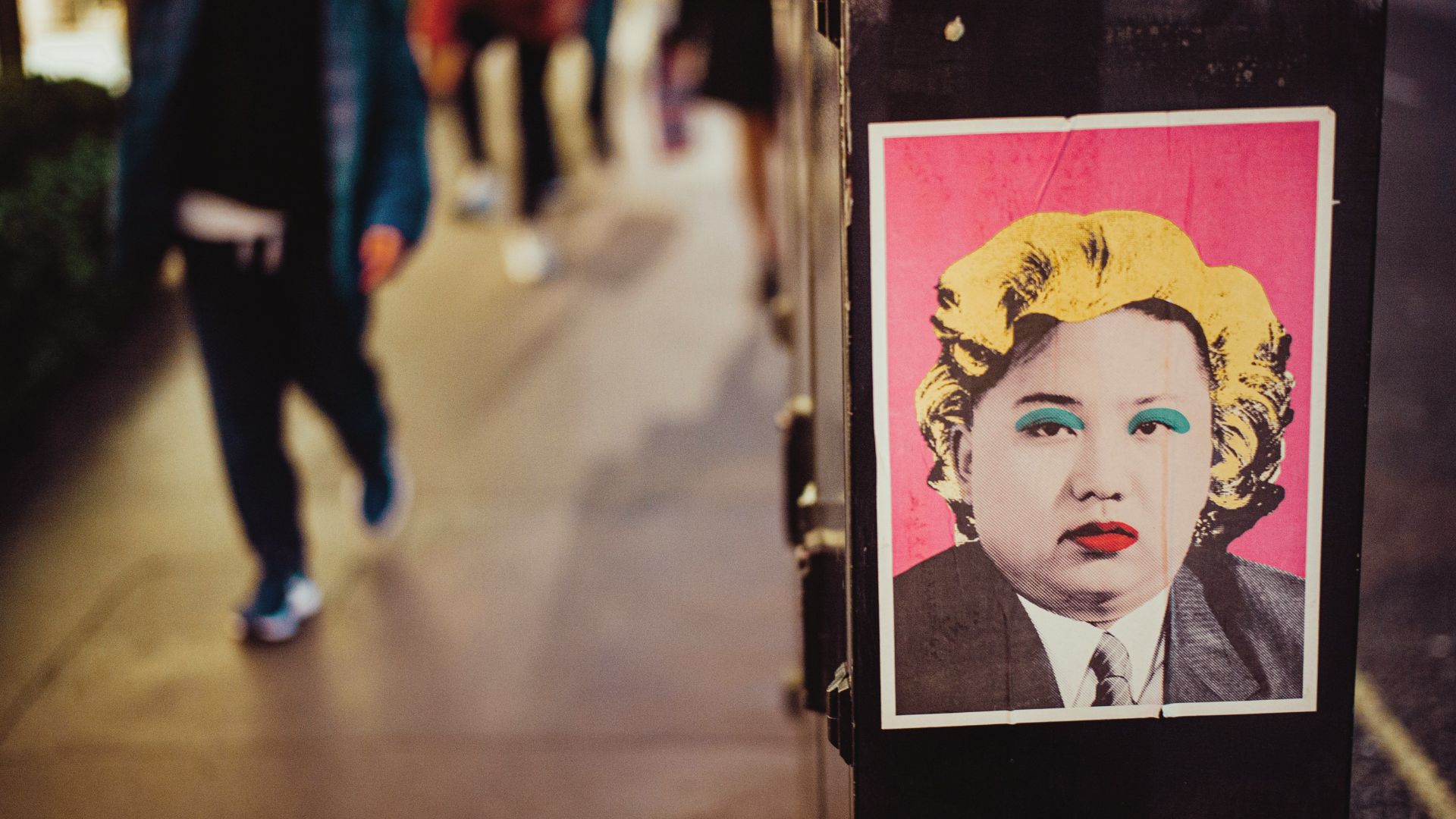 woman in black shirt portrait