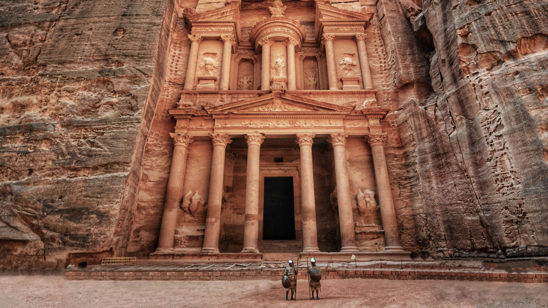 low angle photography of brown concrete building