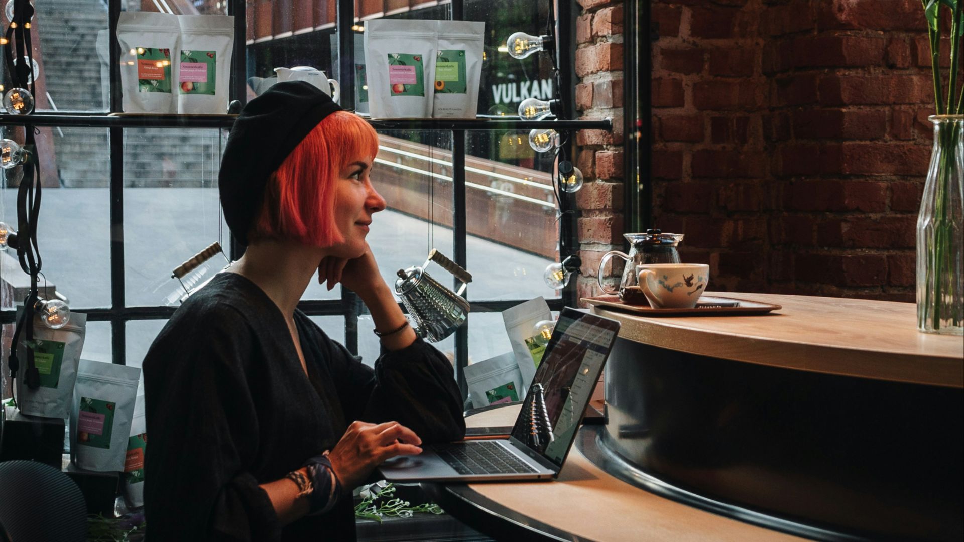 a person standing in front of a building