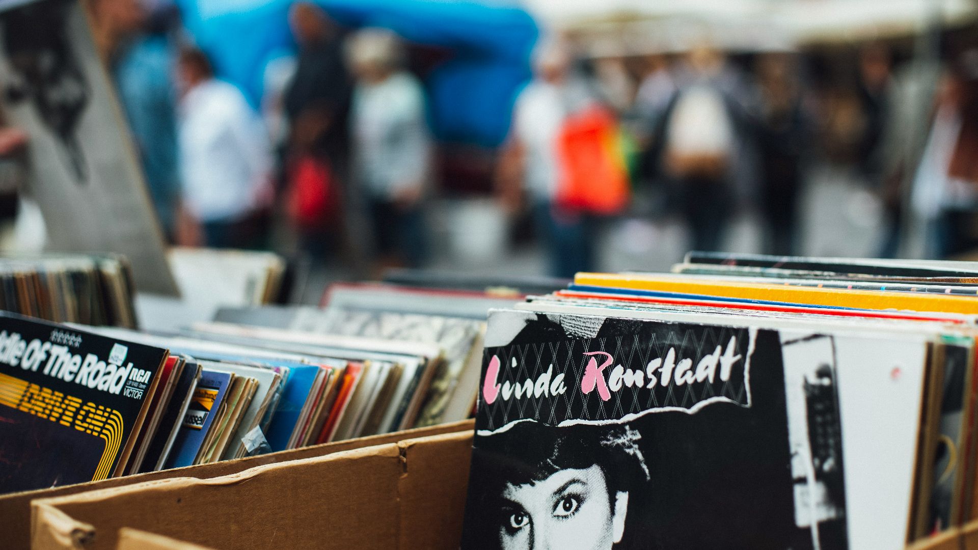 assorted disc case lot in boxes