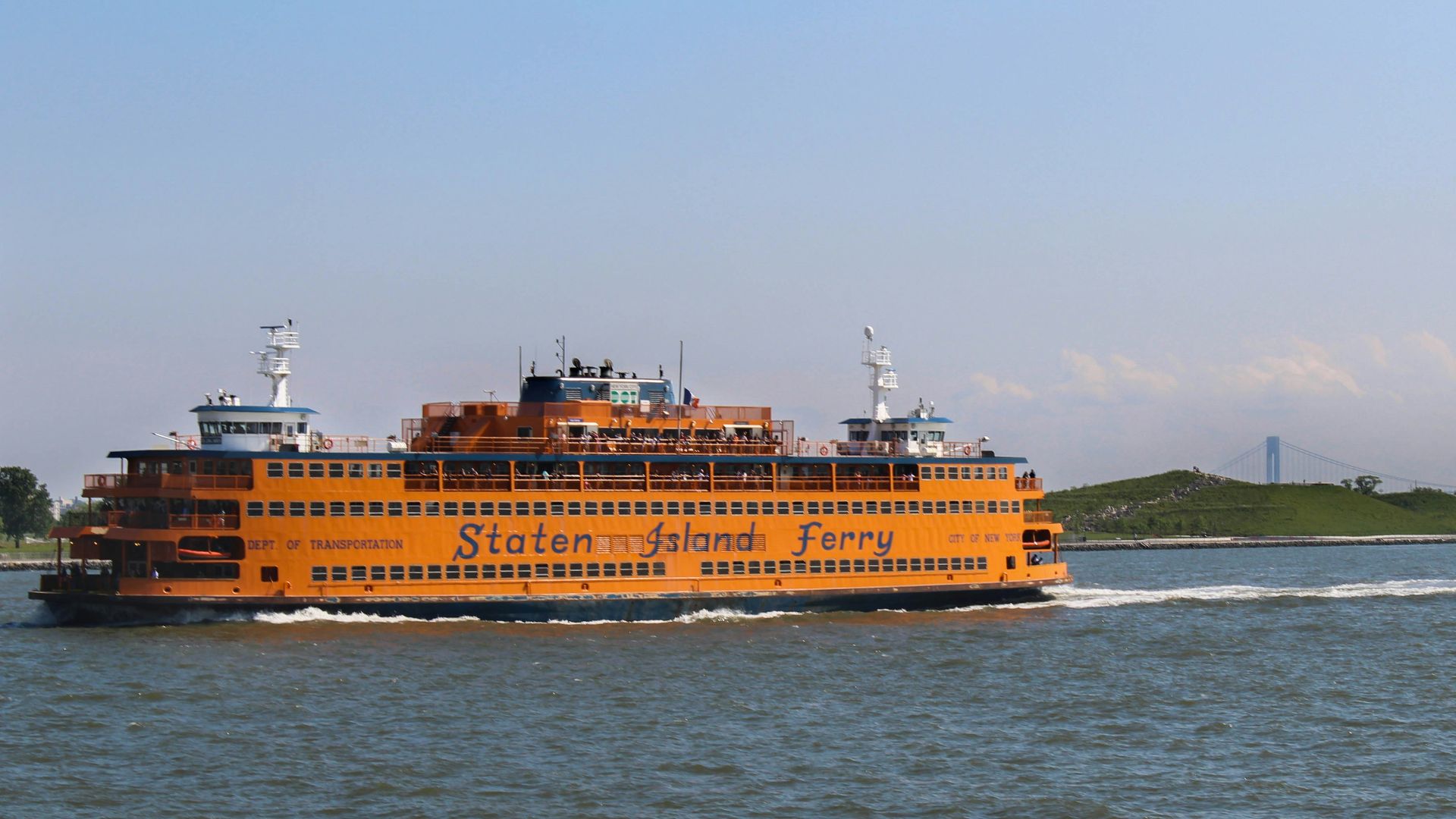 yellow and white ship on sea during daytime