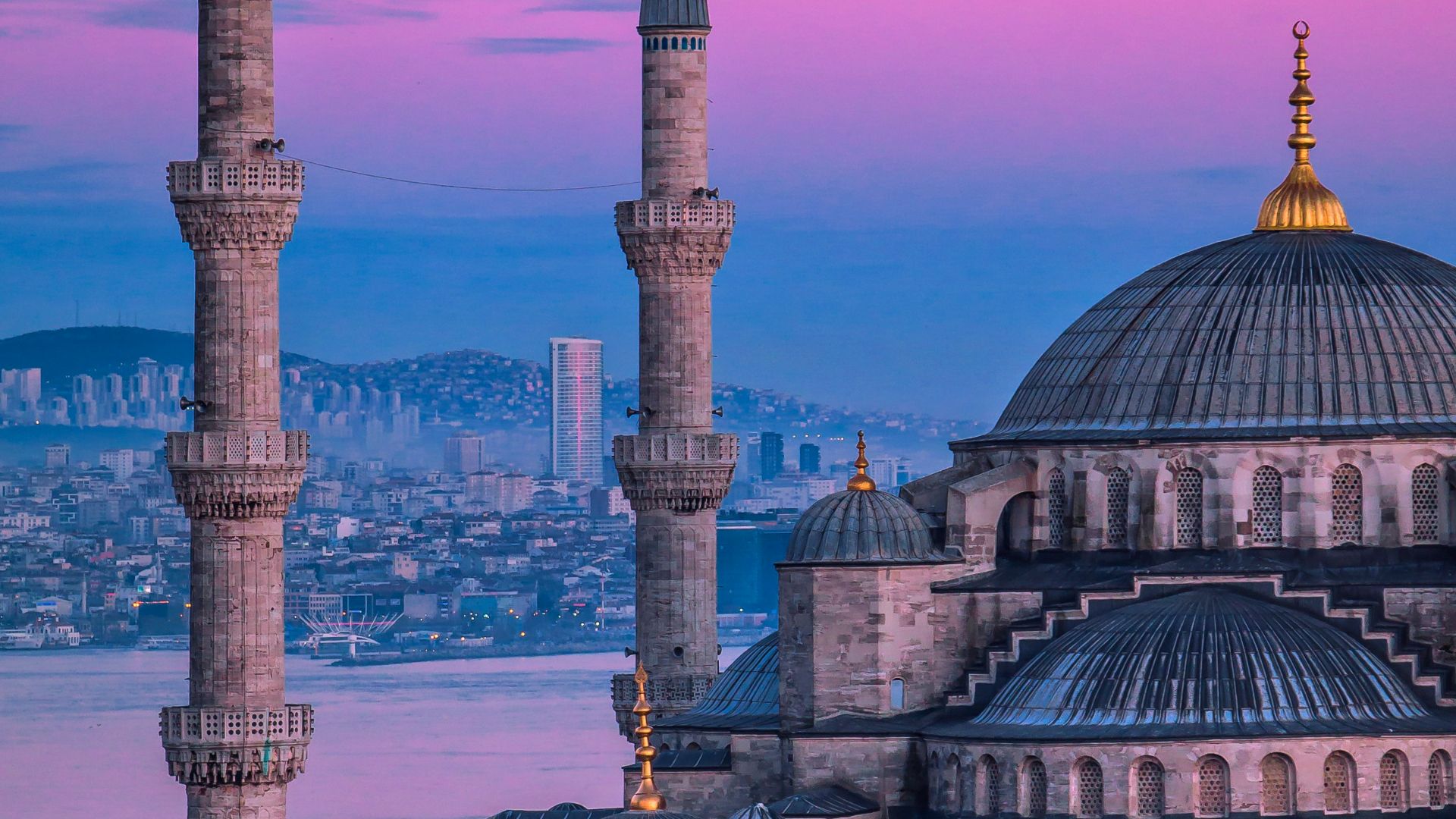 brown and blue concrete dome building