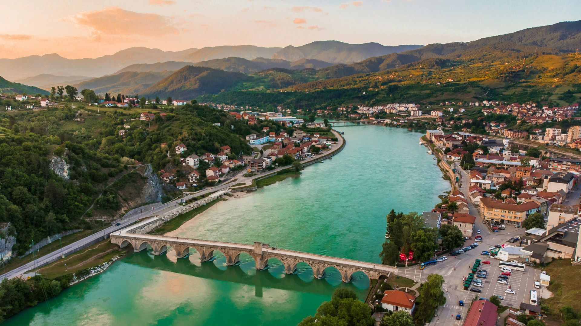 body of water under bridge