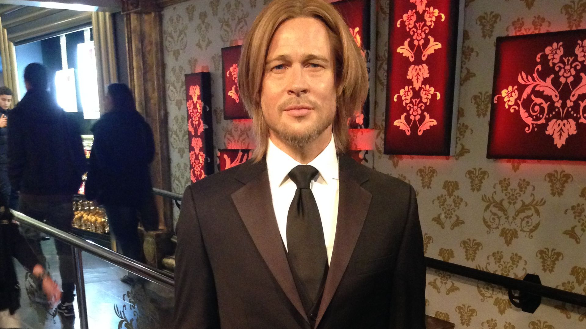 File:Splitted Brad Pitt figure at Madame Tussauds London.jpg