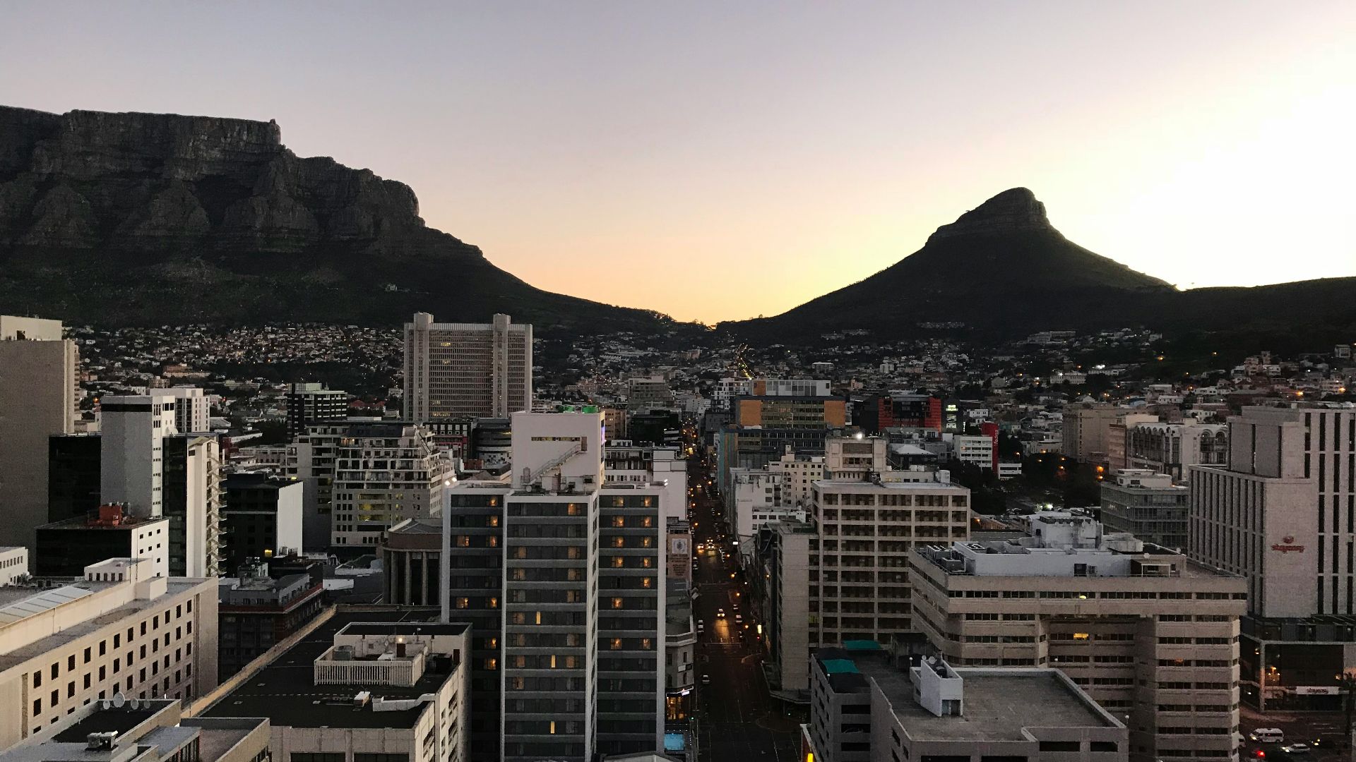 city during day