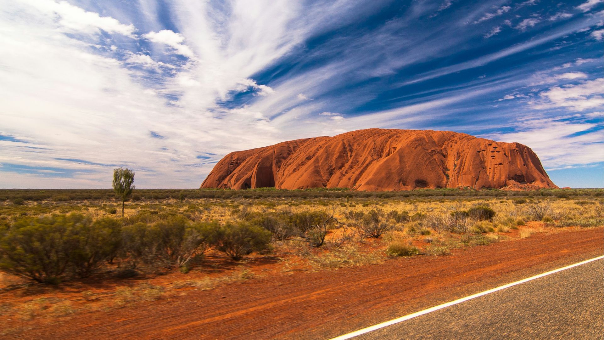 landscape photography of mountain under blue sky