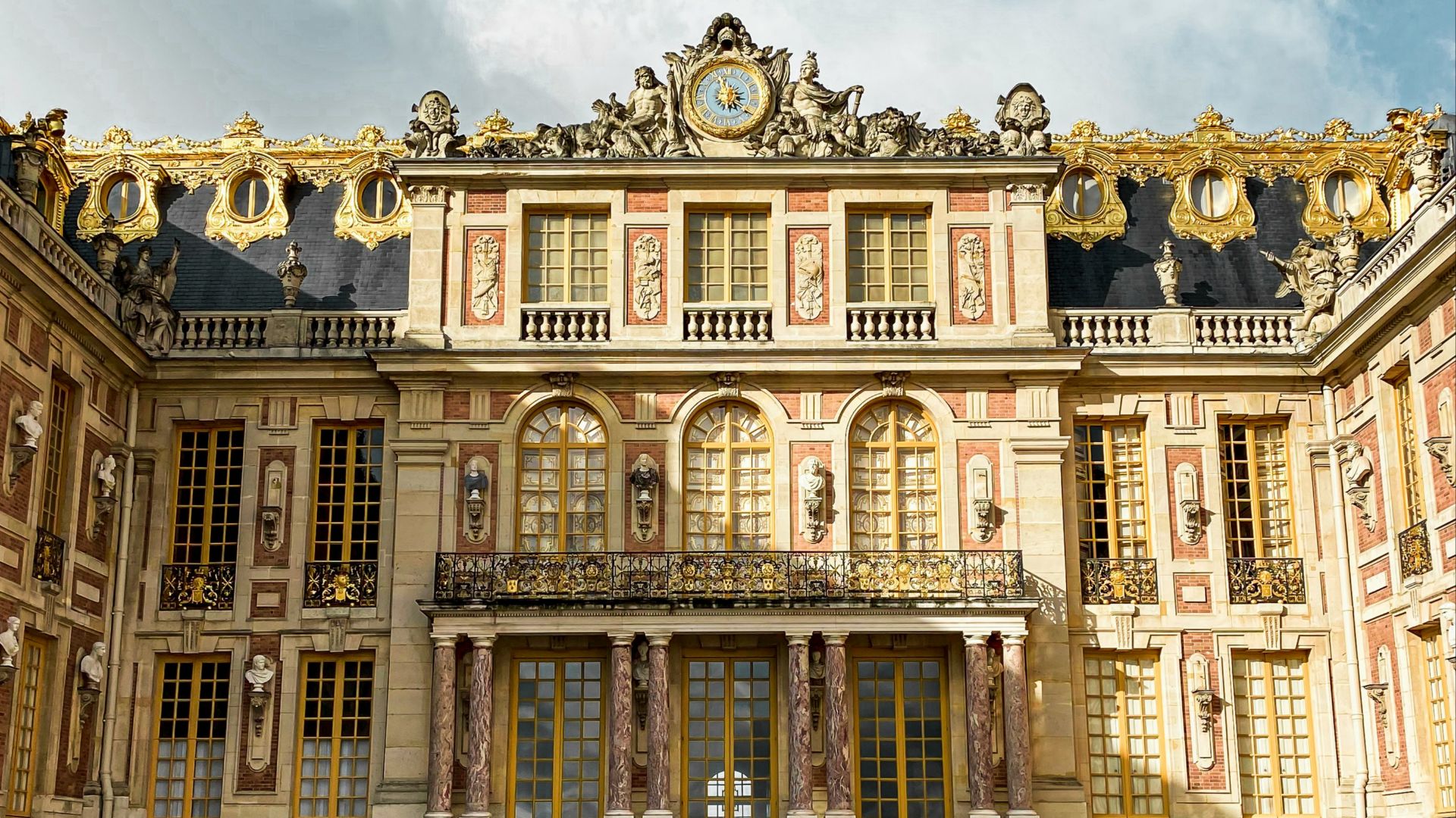 a large building with a lot of windows and doors