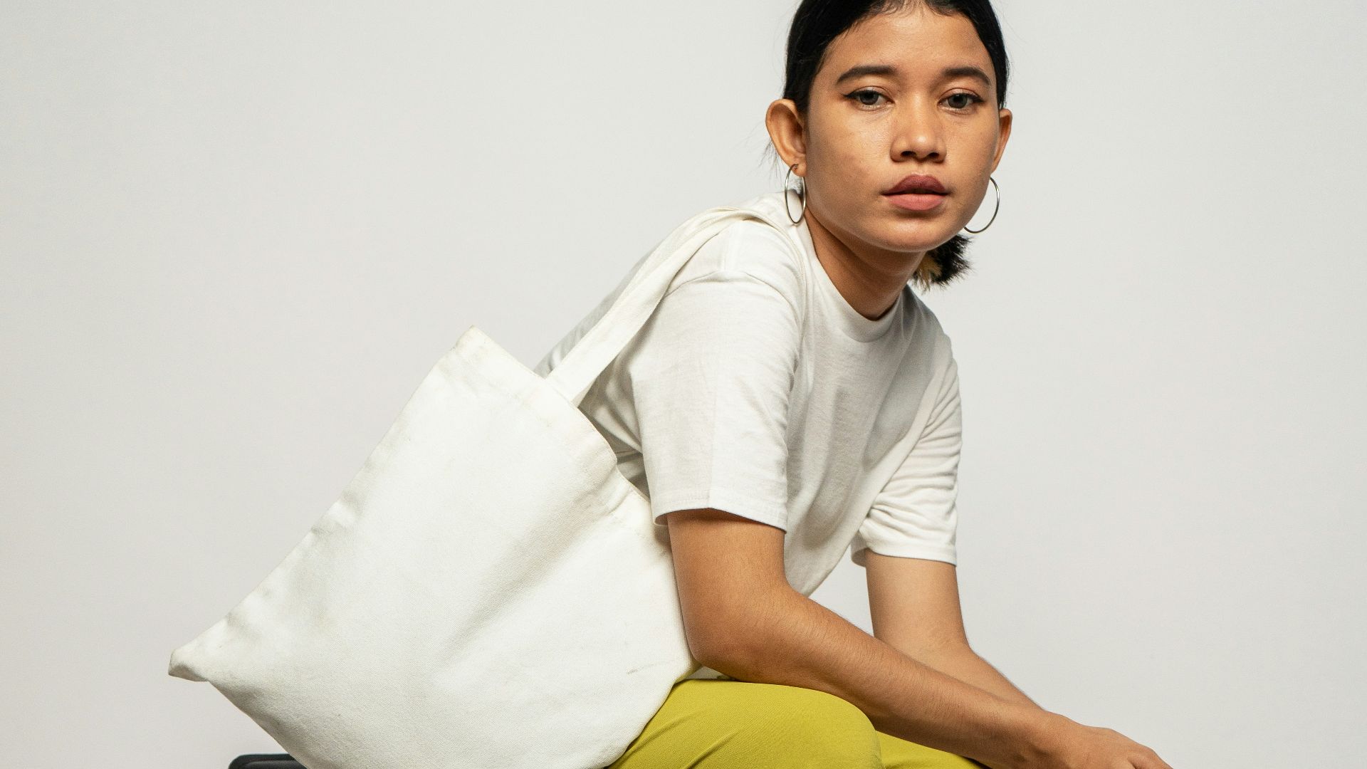 a person sitting on a chair