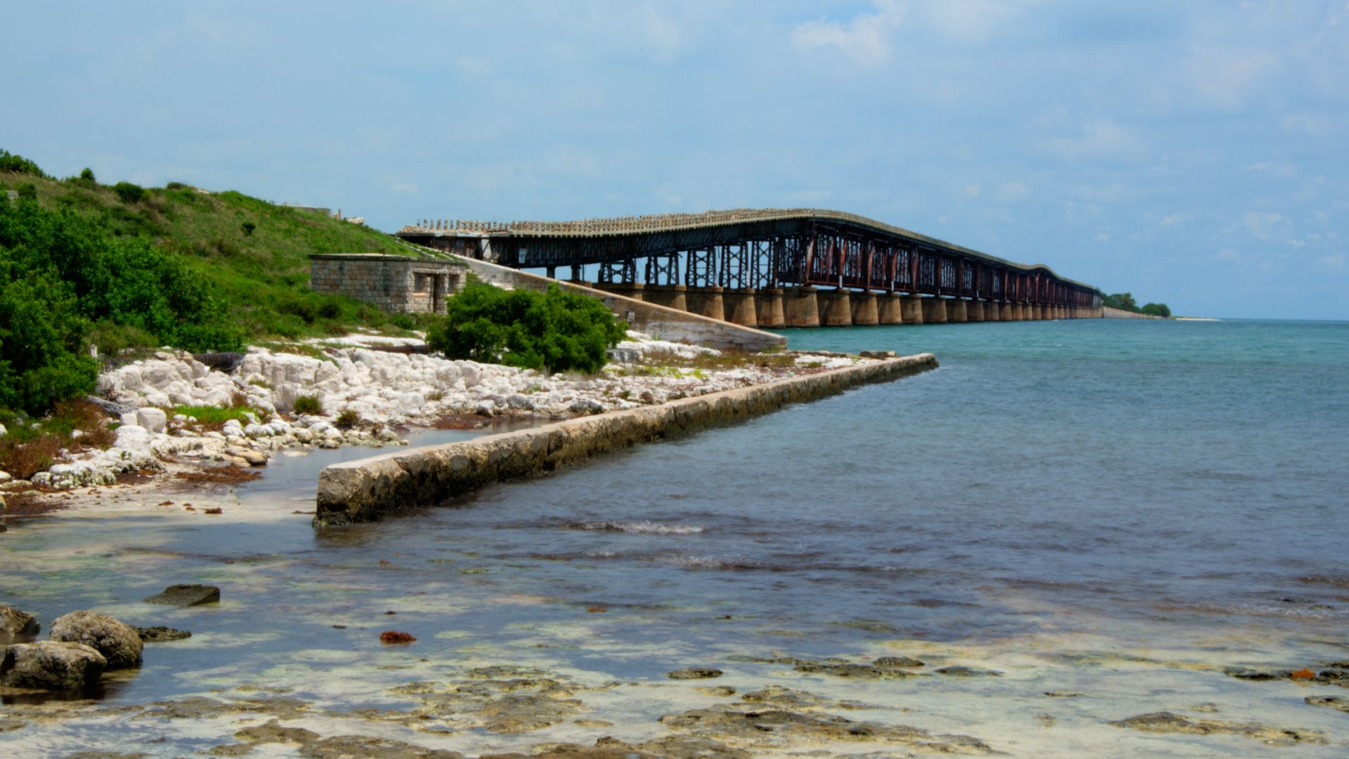 File:HDR of Bridge in Florida Keys.jpg