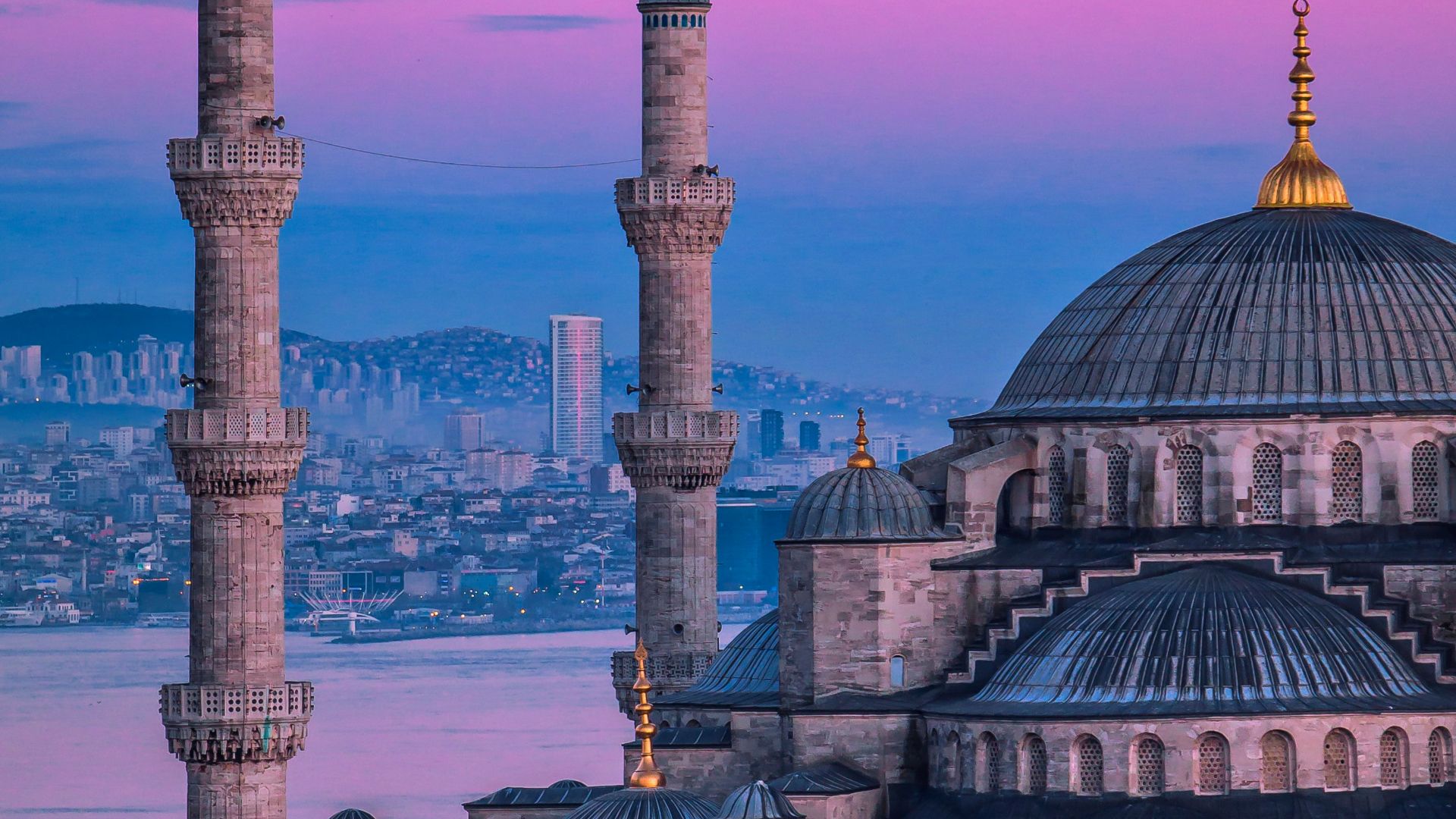 brown and blue concrete dome building