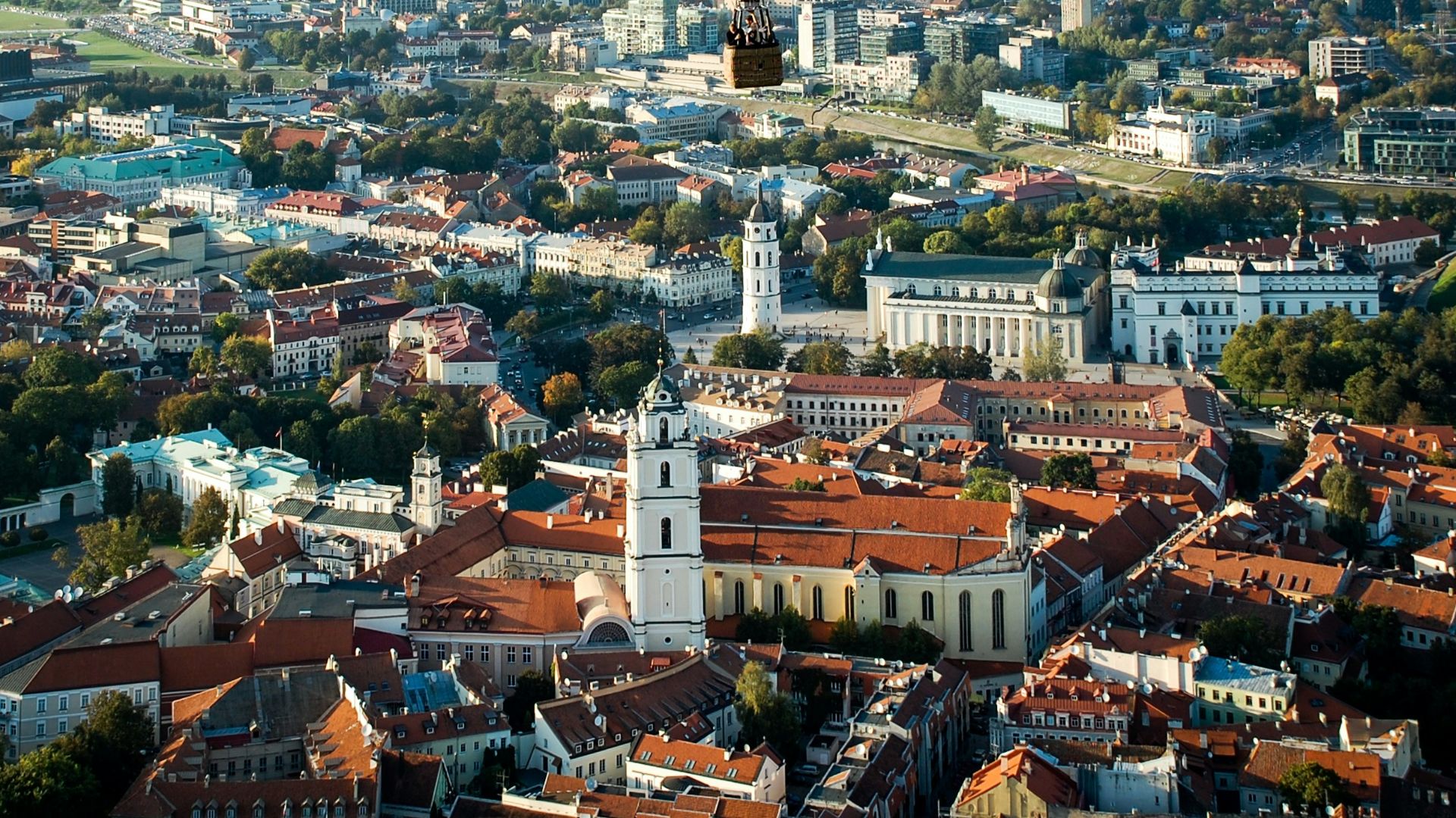 aerial photography of brown buildings during daytime