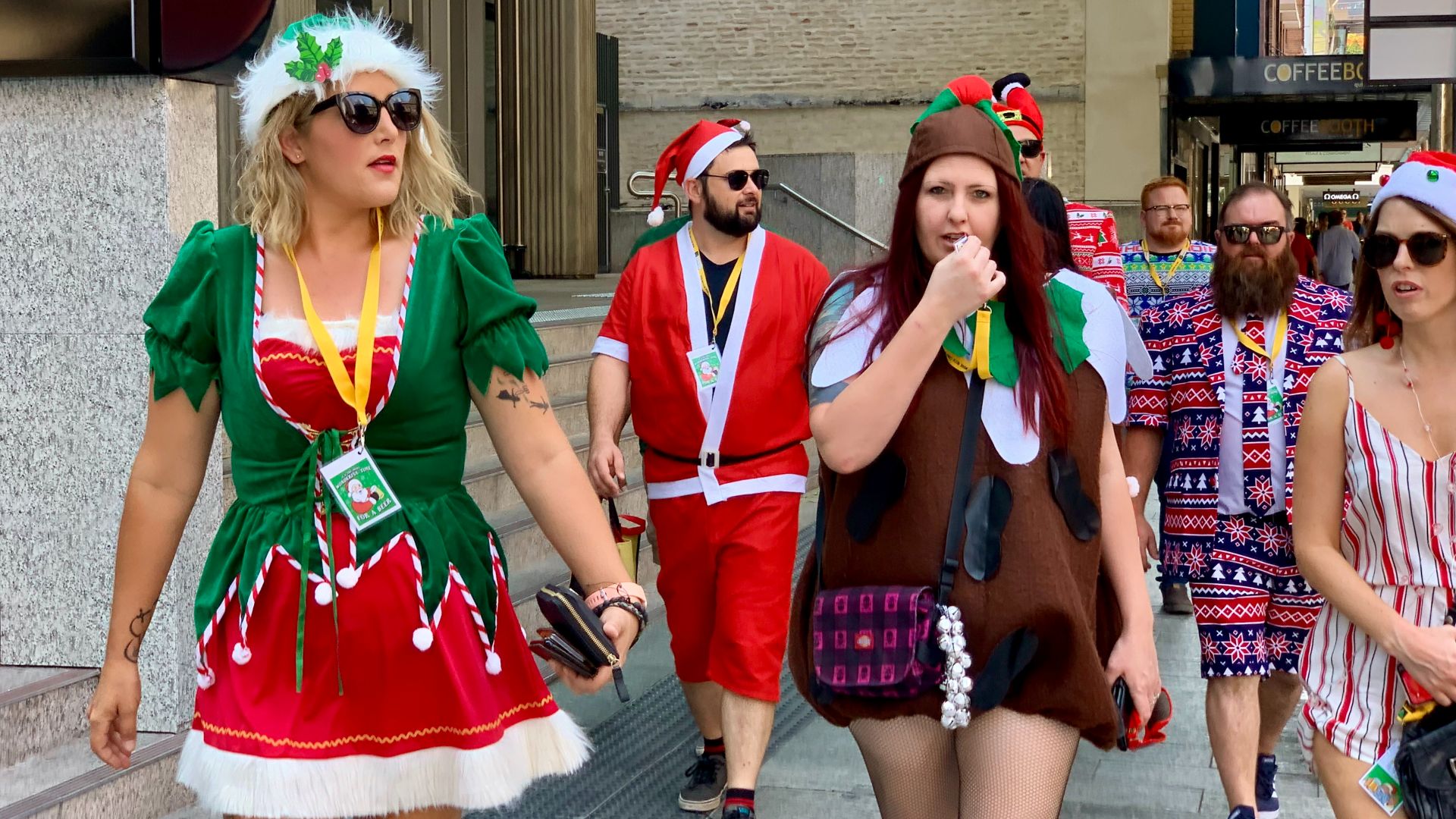 File:Christmas costumes at Christmas 2019 in Australia.jpg
