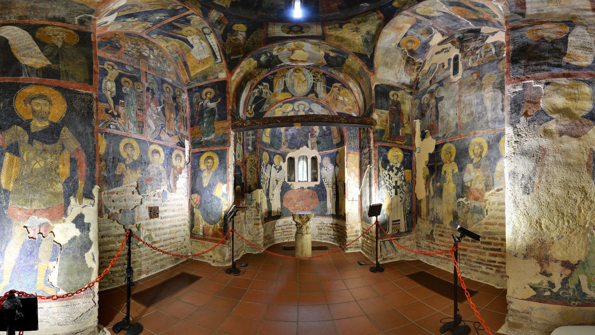 File:Boyana Church Mural Paintings.jpg