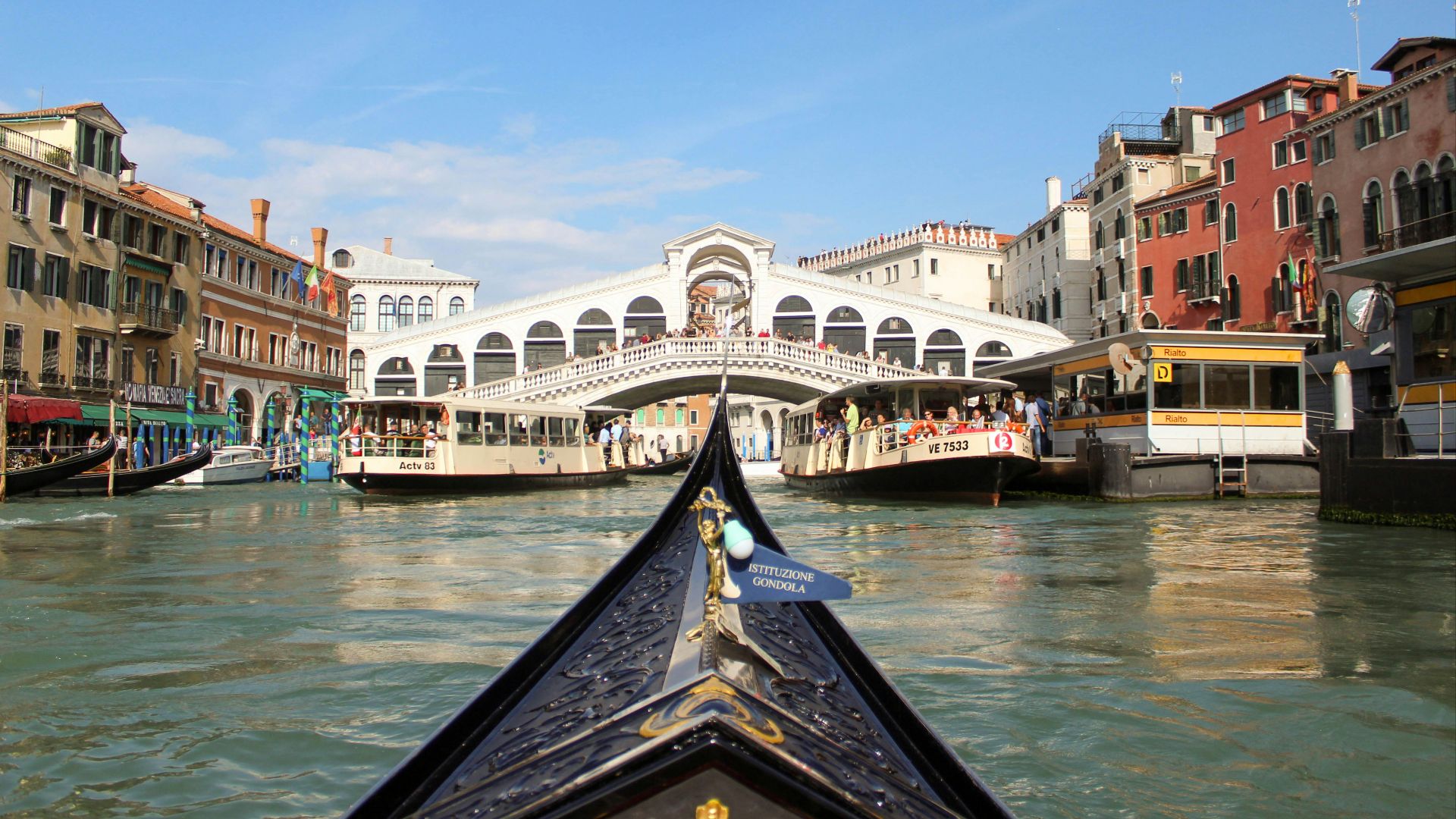 black and brown boat