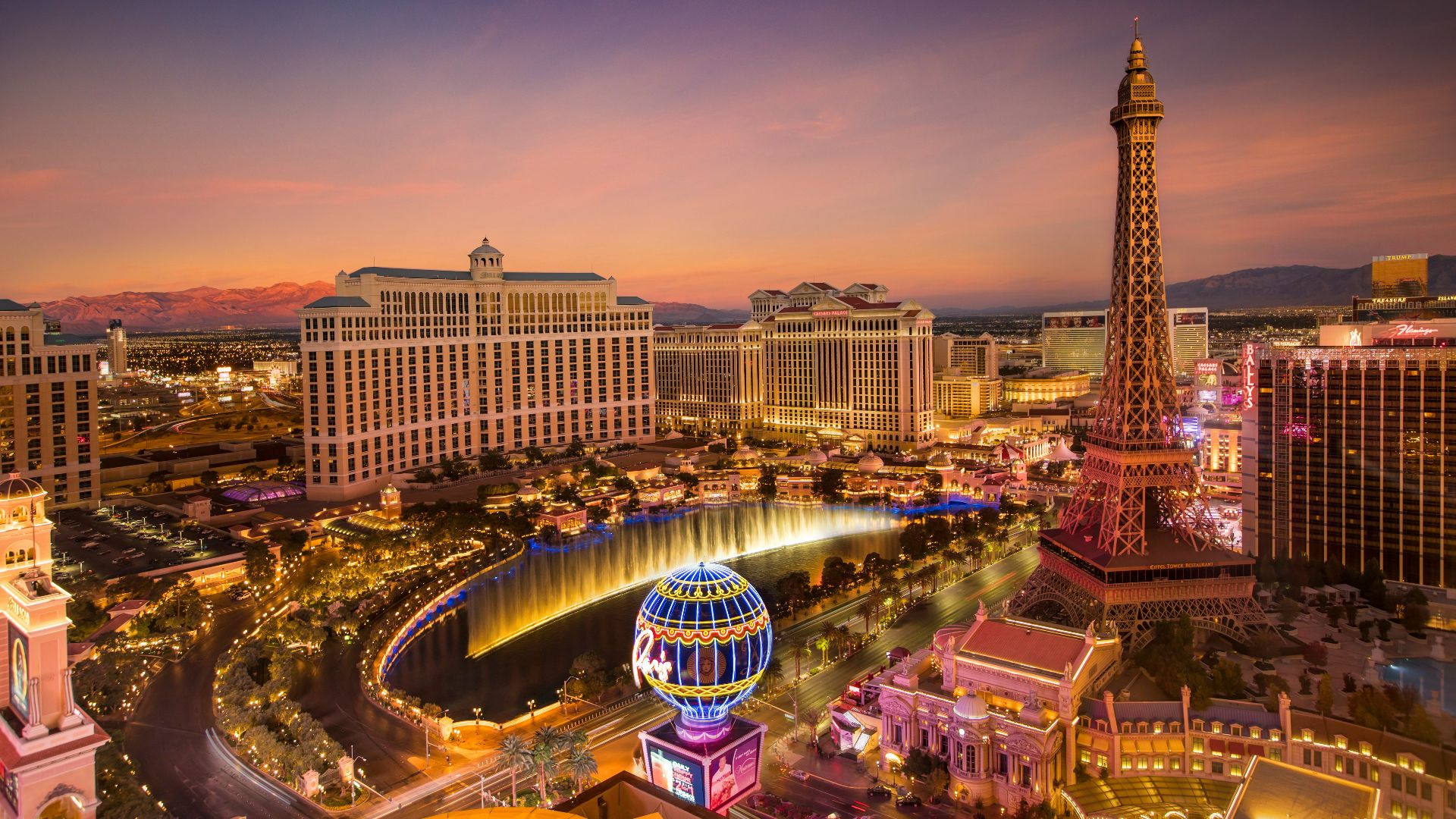 city with lights turned on during night time