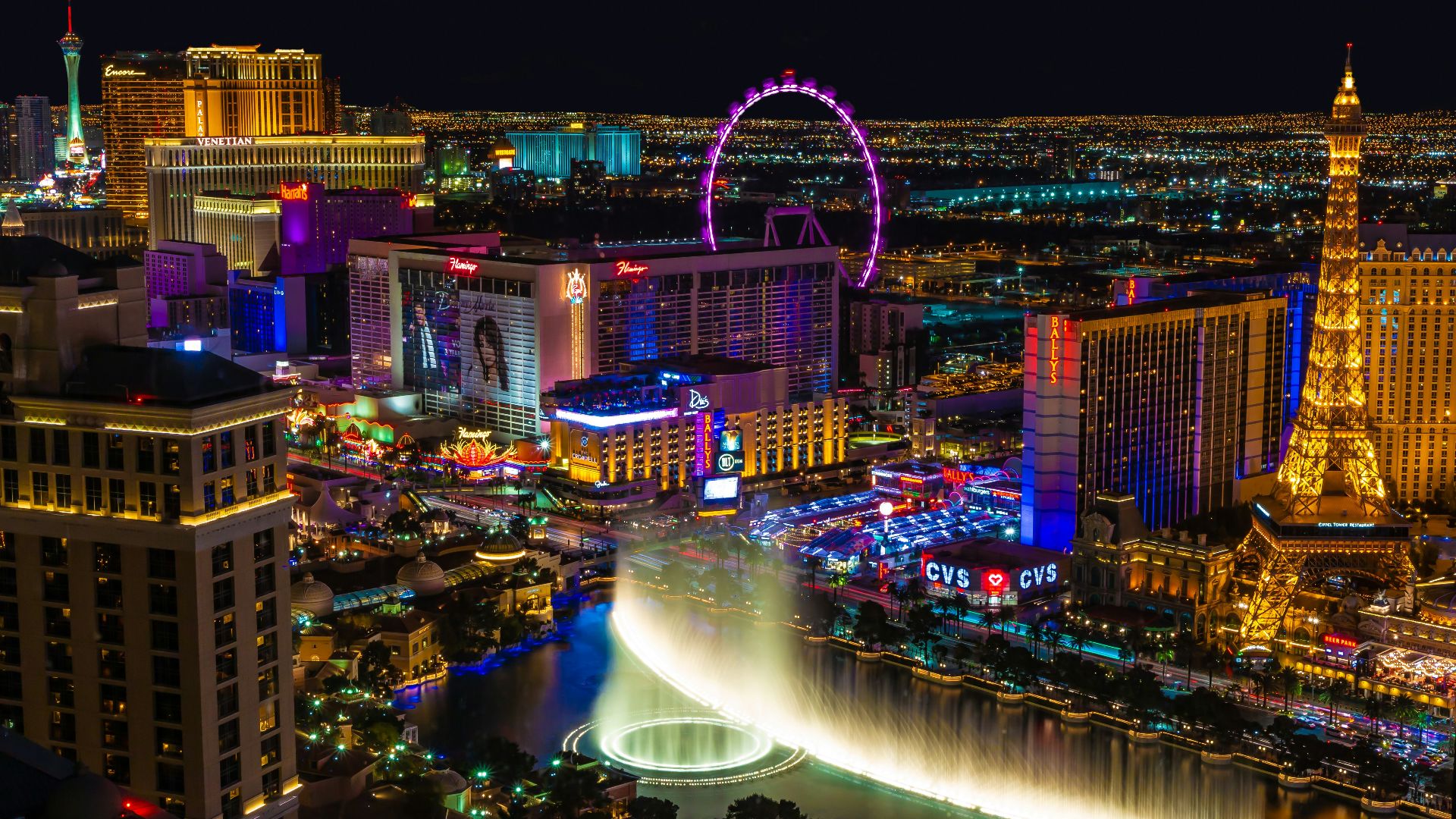 city with lights turned on during night time