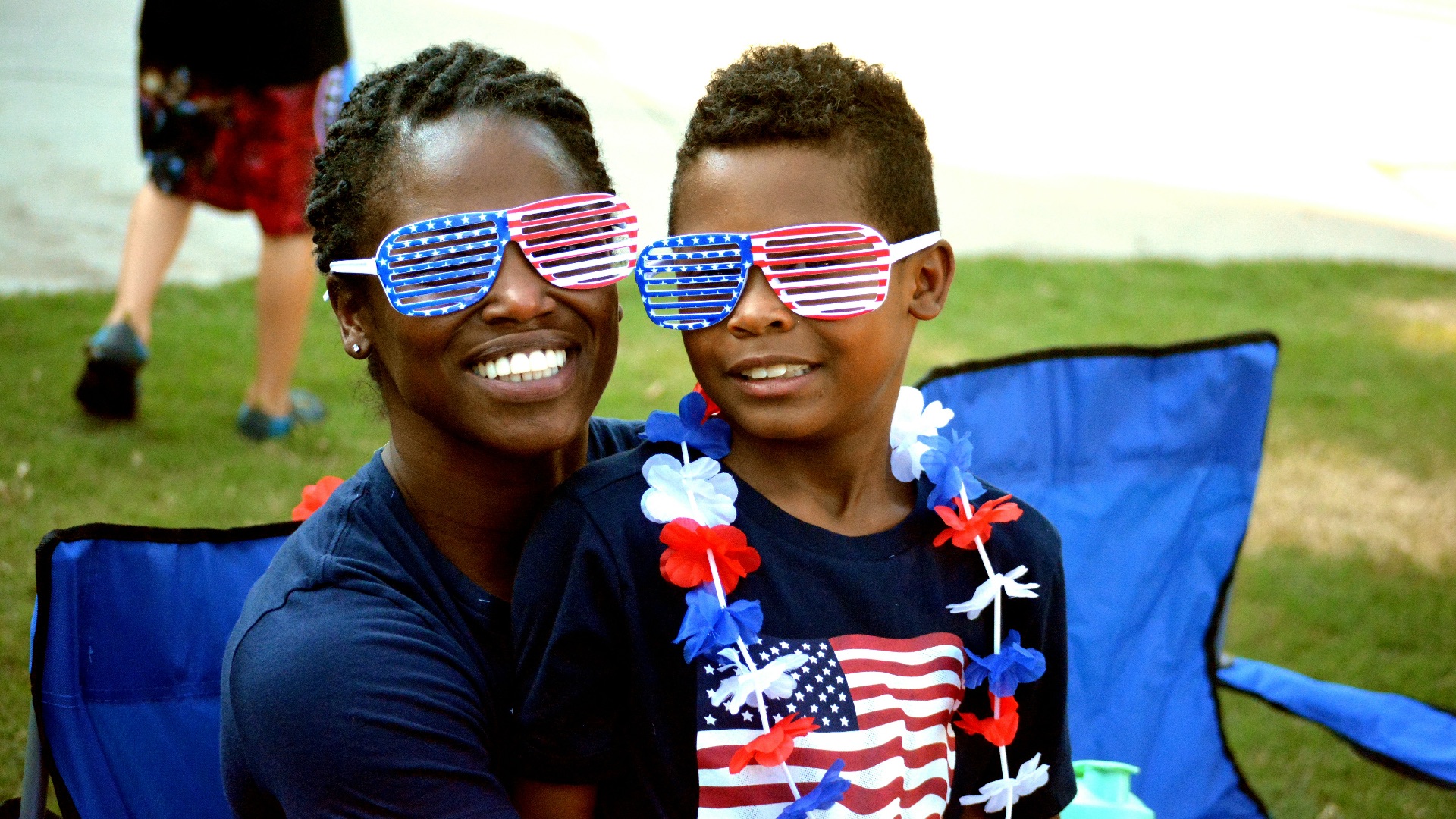 a couple of people that are wearing some sunglasses